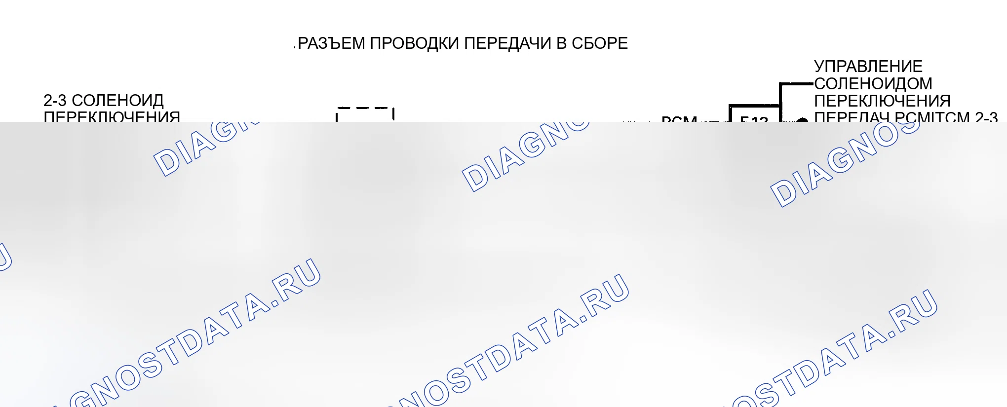 Рис. 152: расшифровка кода ошибки 81, 2-3 НЕИСПРАВНОСТЬ ЦЕПИ СОЛЕНОИДА ПЕРЕКЛЮЧЕНИЯ ПЕРЕДАЧ. Chevrolet Sportvan G30 