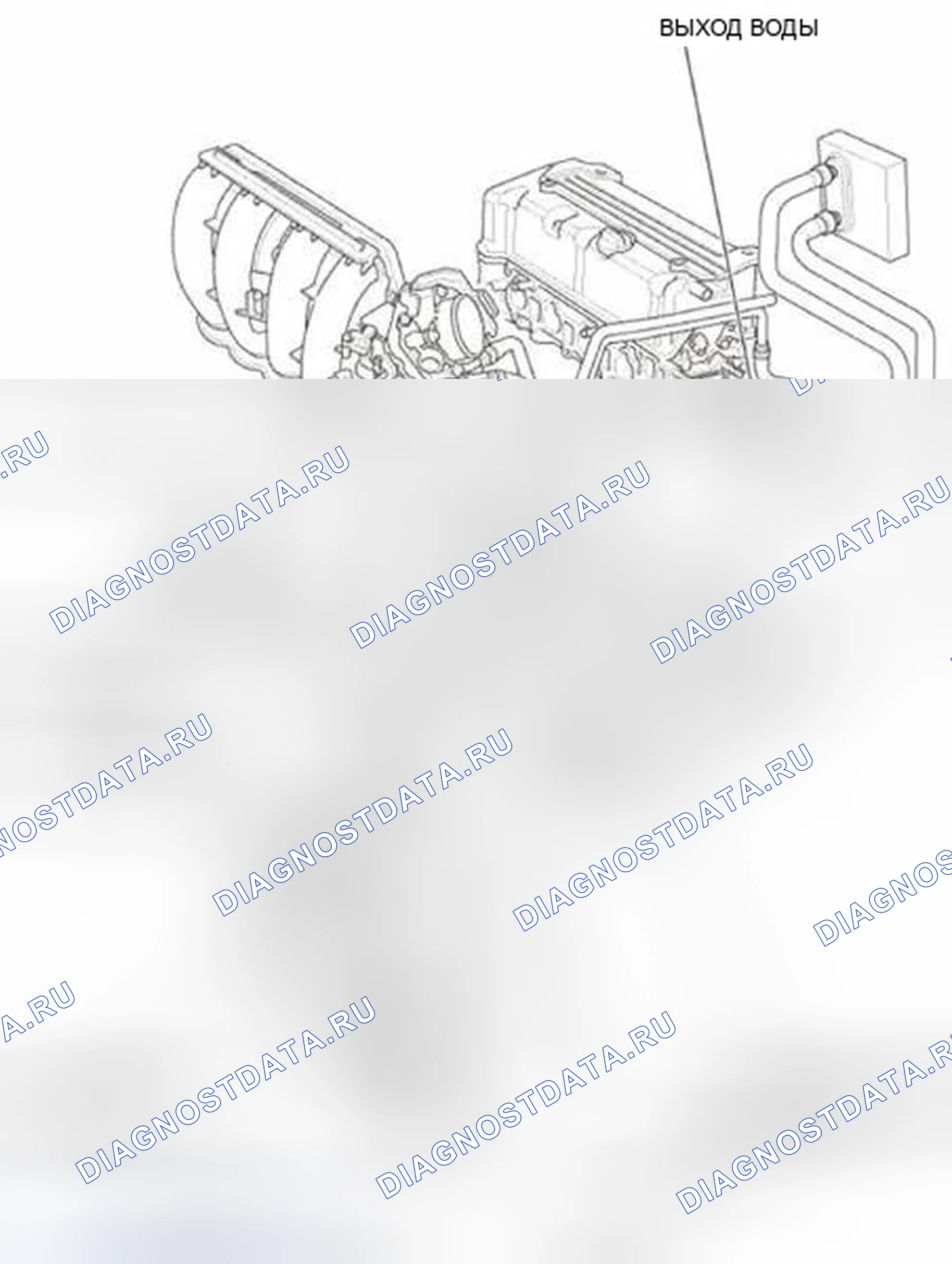 Рис. 205: Индекс расположения компонентов системы охлаждения (K24Z7). Honda Civic IX