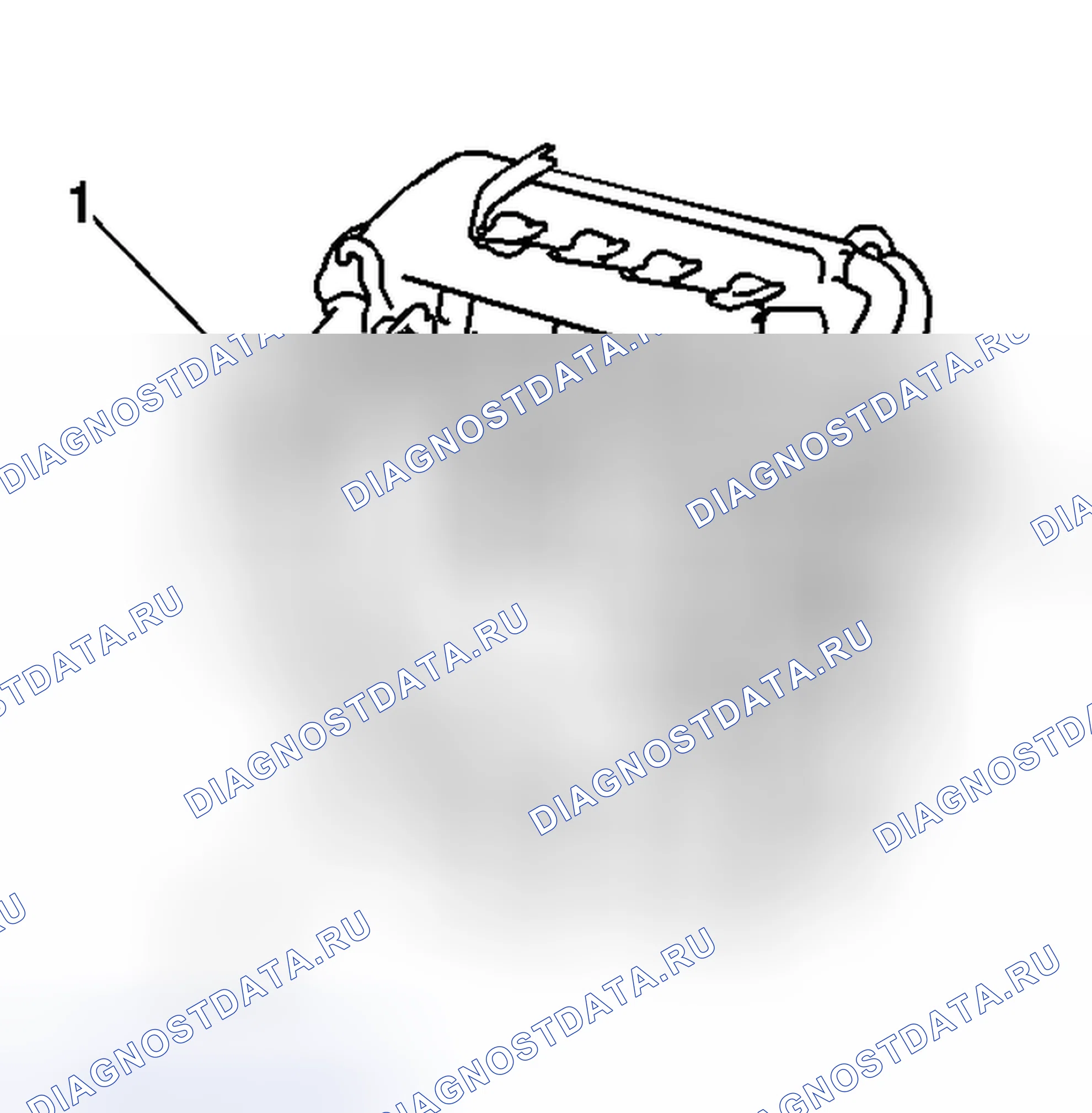 Рис. 146: Датчик детонации (Ks). Pontiac Vibe I рестайлинг