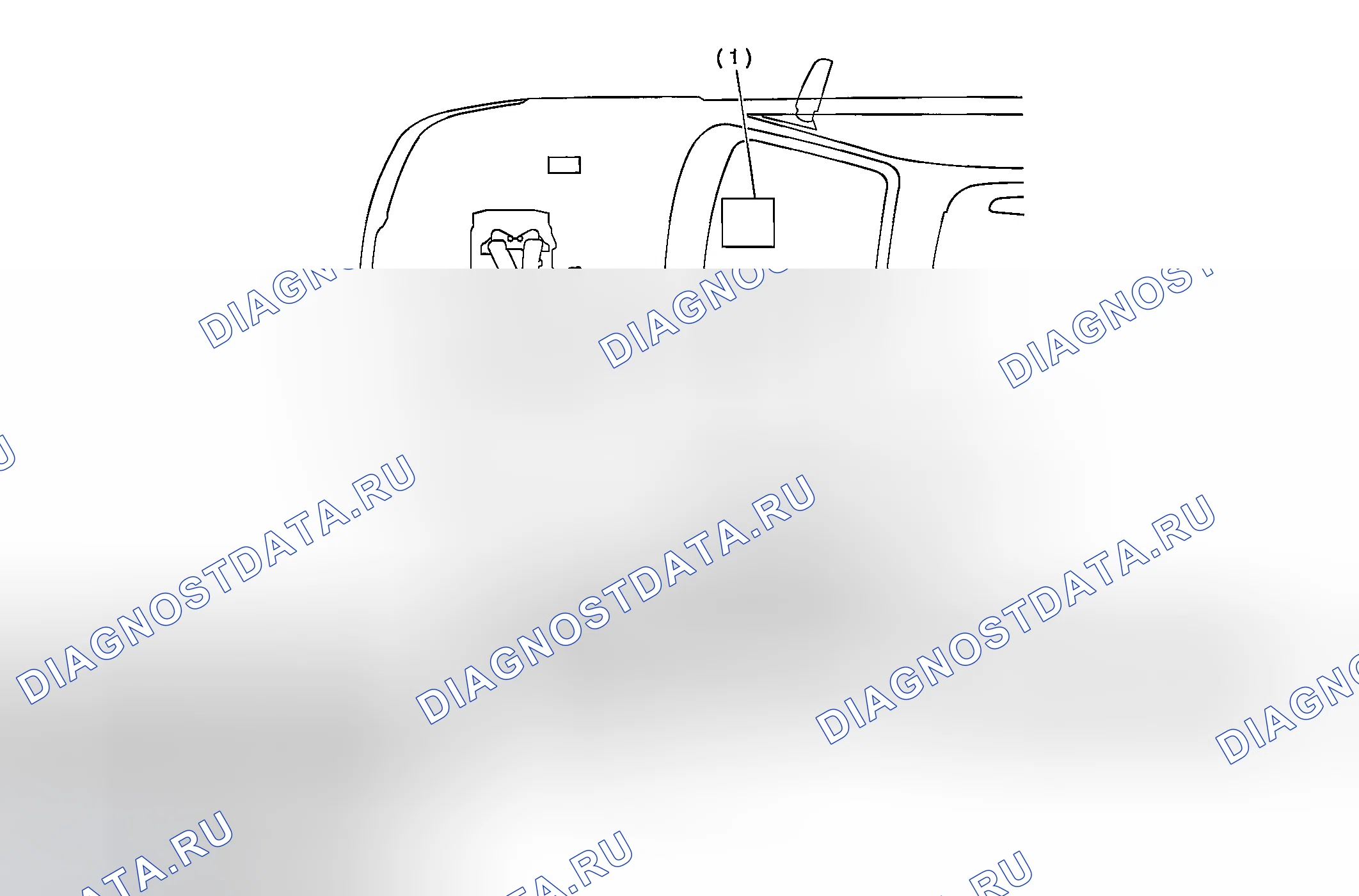 Рис. 626: РАСПОЛОЖЕНИЕ. Subaru Baja I