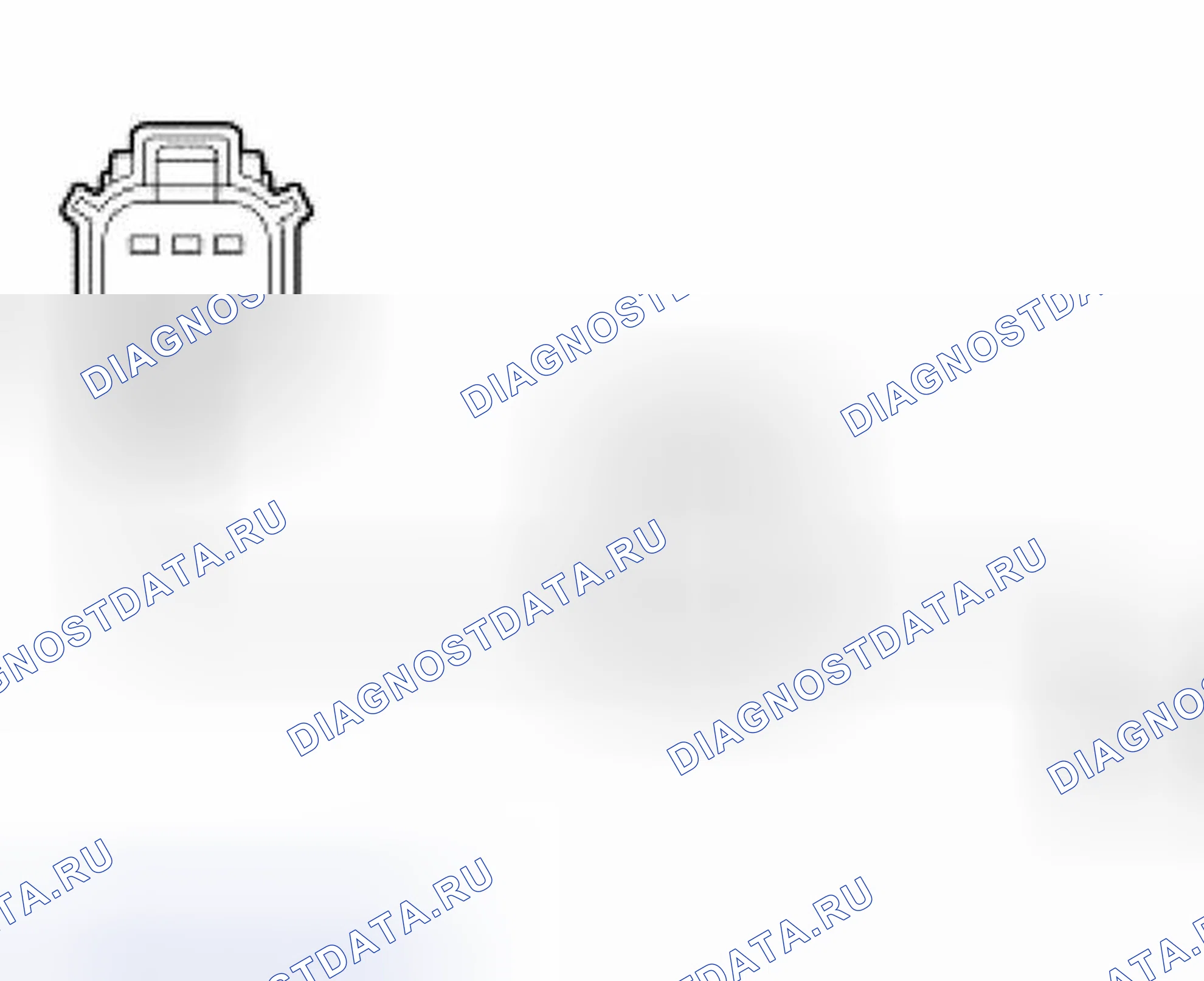Рис. 86: ТОЧЕЧНОЕ ИСПЫТАНИЕ E: ФАРЫ ГОРЯТ ПОСТОЯННО. Hyundai ix25 II