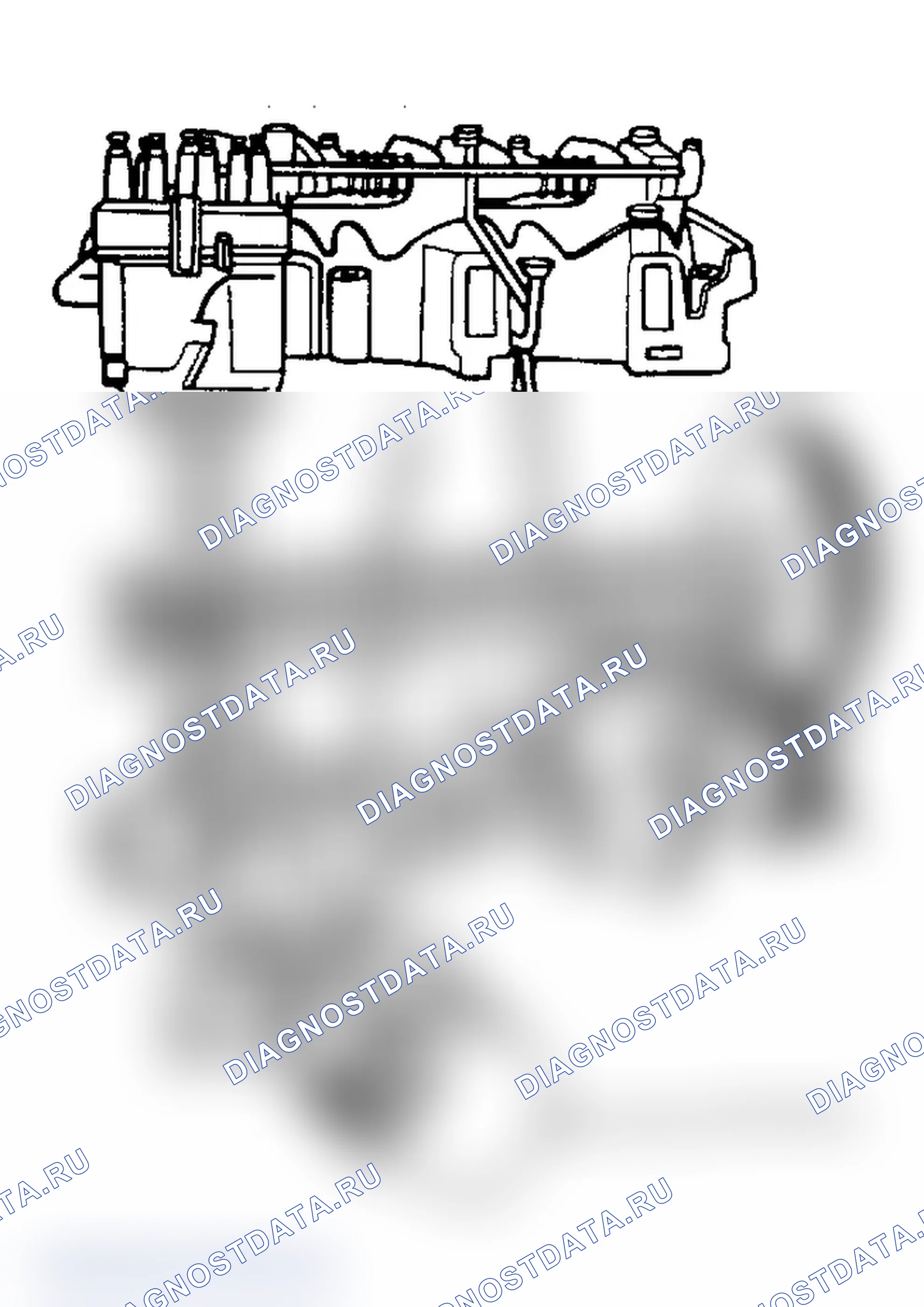 Рис. 24: Система смазки двигателя. Ford Cab & Chassis Ranger 