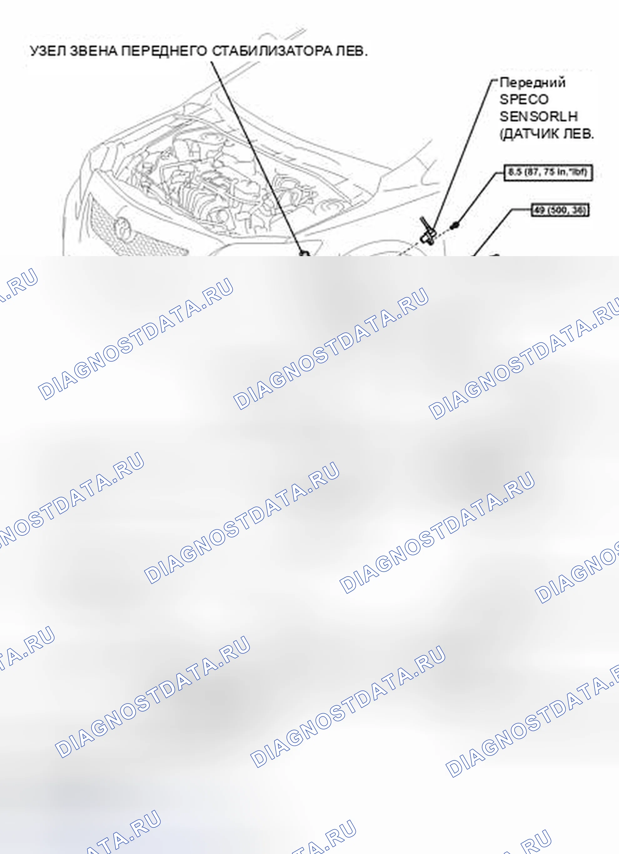 Рис. 149: ИЛЛЮСТРАЦИЯ. Toyota Corolla X рестайлинг