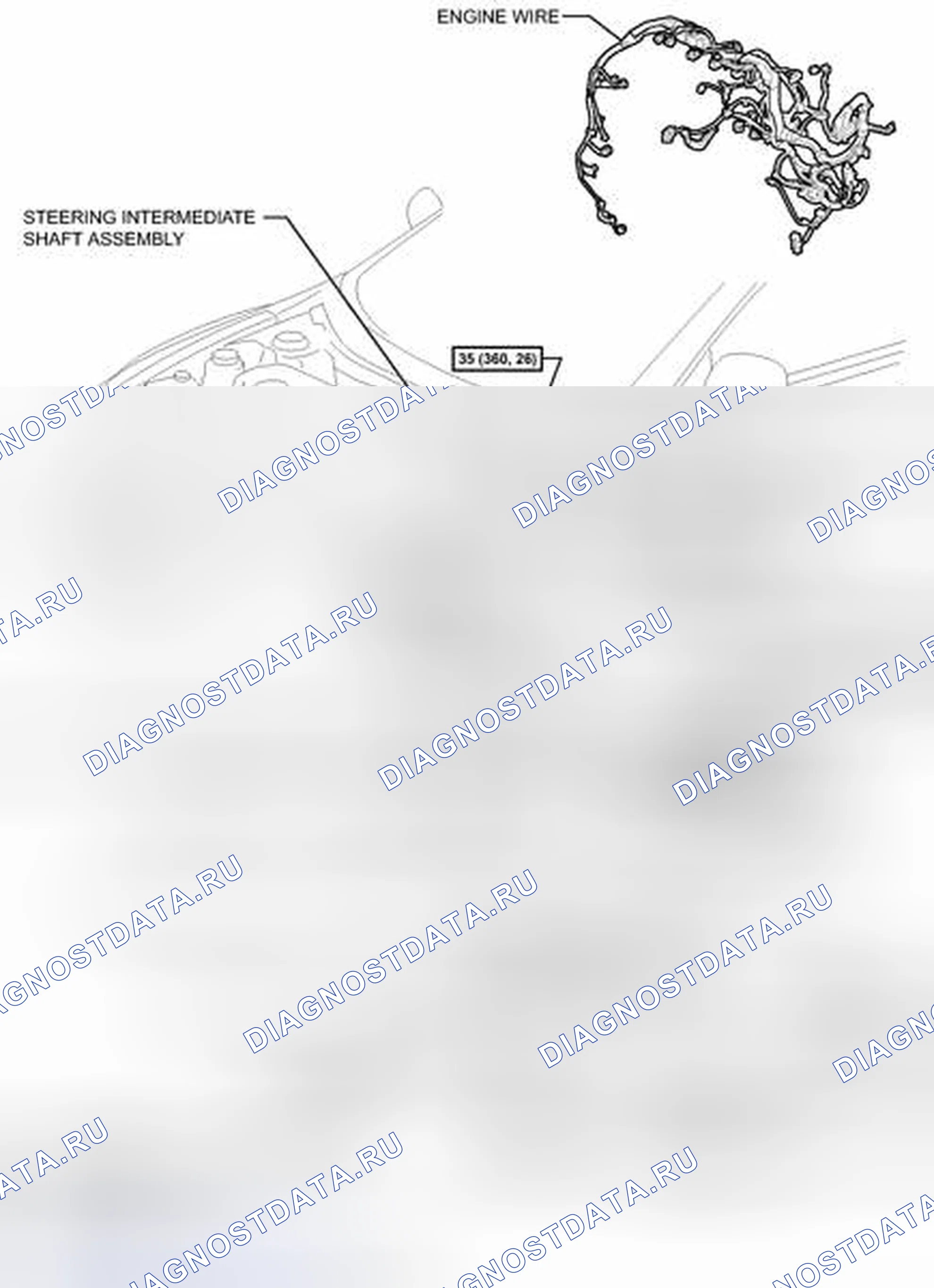 Рис. 246: ИЛЛЮСТРАЦИЯ. Toyota Camry XV40 рестайлинг