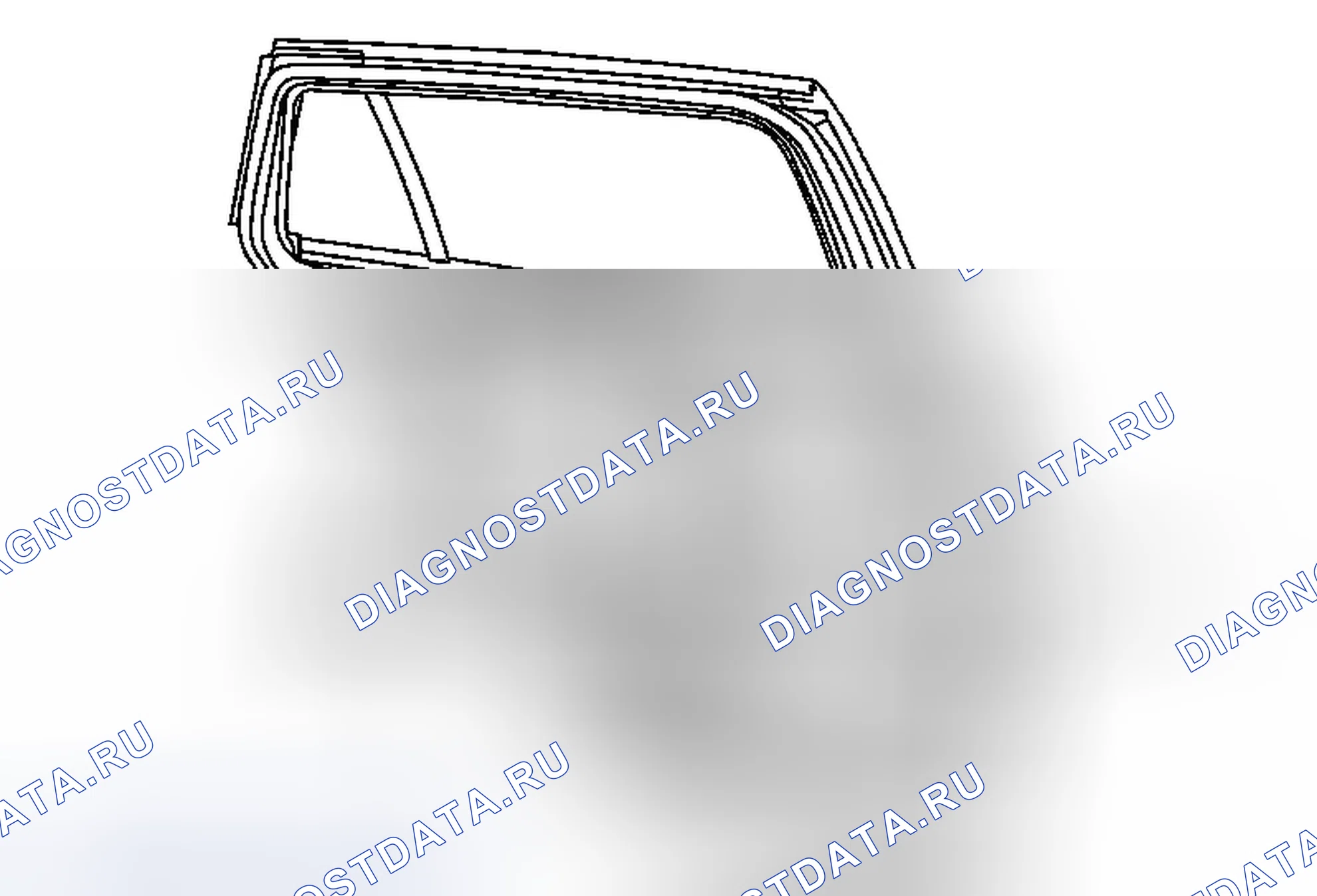Рис. 33: Замена звена проверки задней боковой двери. Chevrolet Volt I