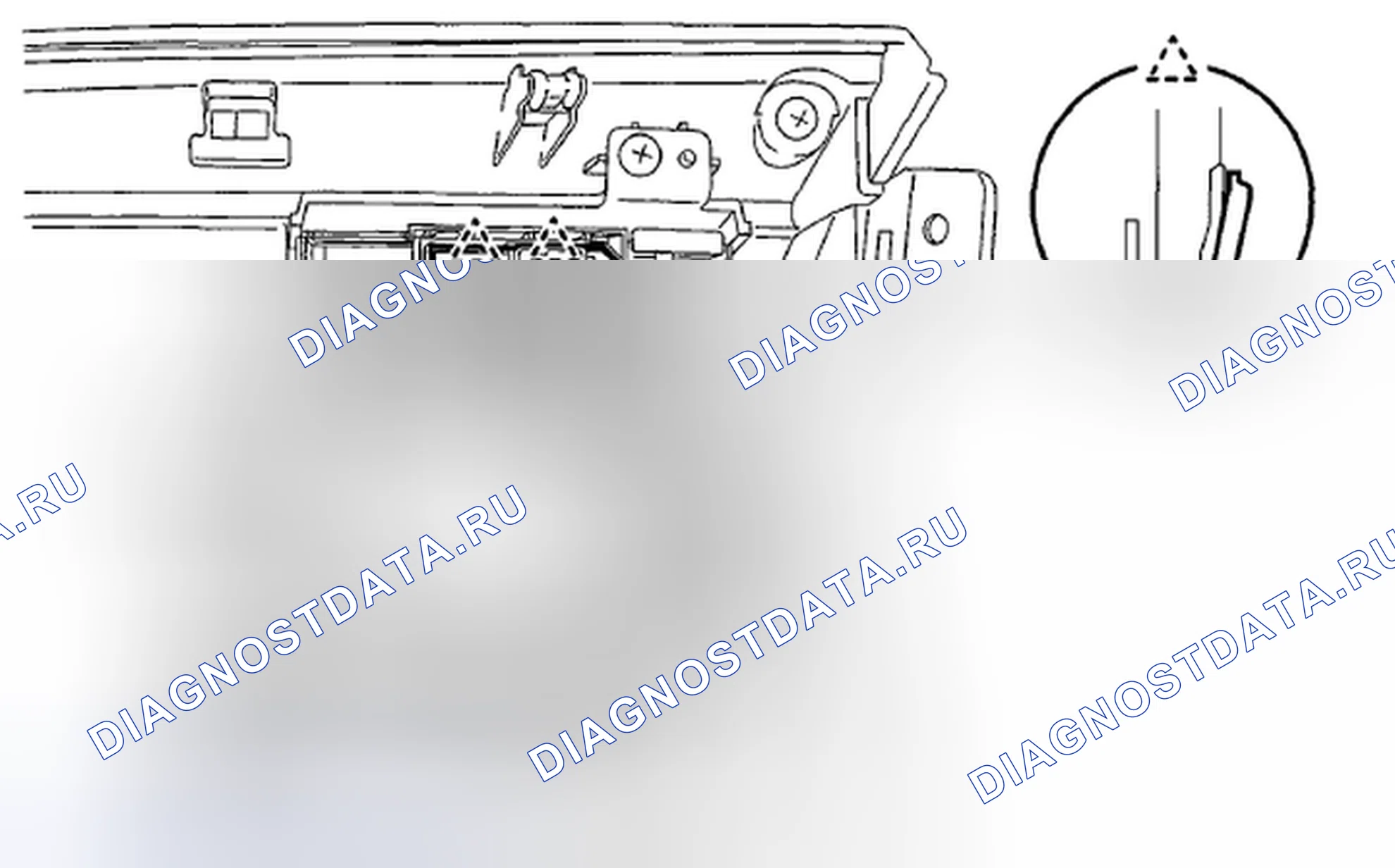 Рис. 56: ДЕМОНТАЖ. Subaru Outback BR