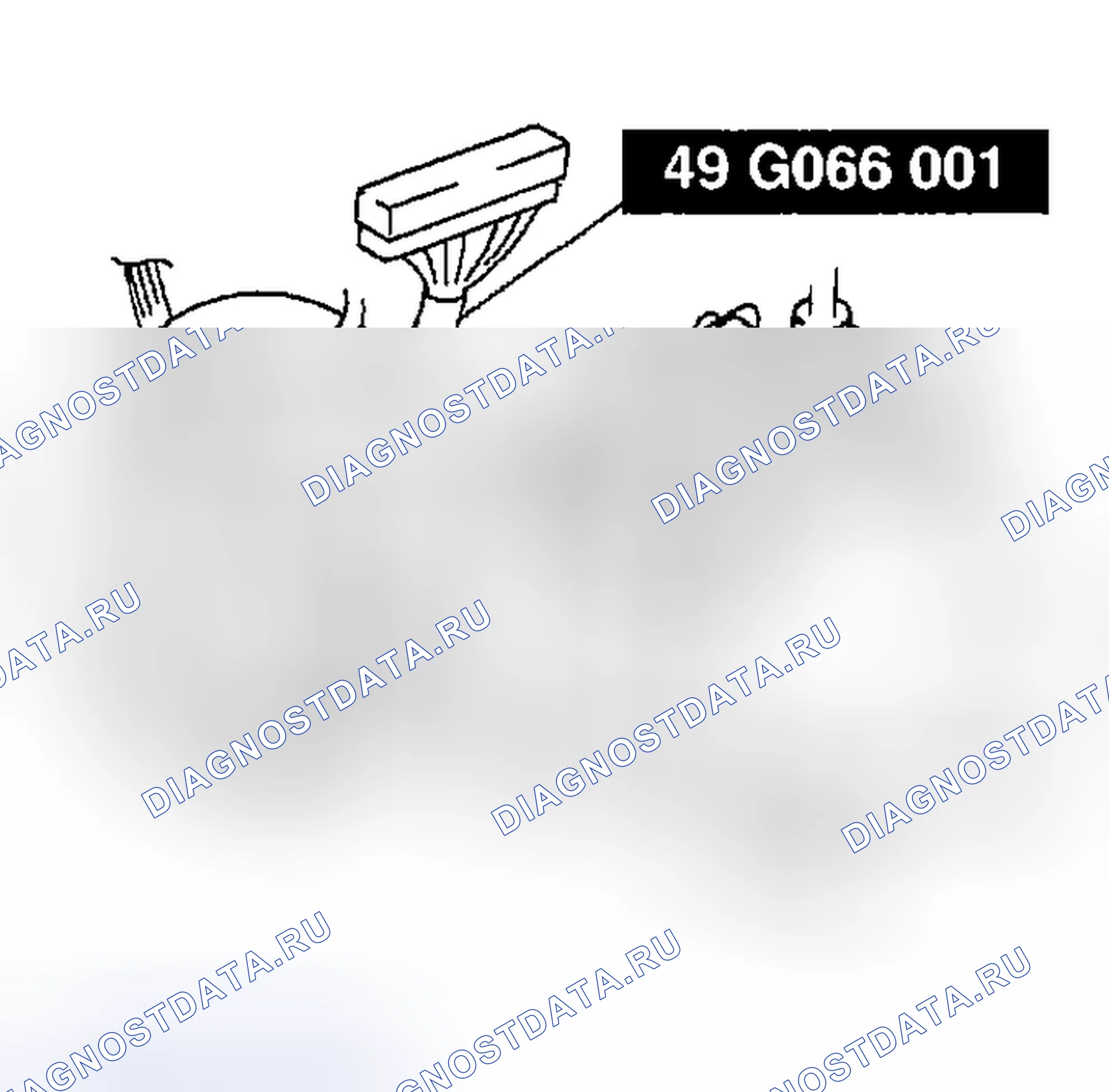 Рис. 97: ПРОВЕРКА ABS Hu / CM. Mazda MPV II рестайлинг