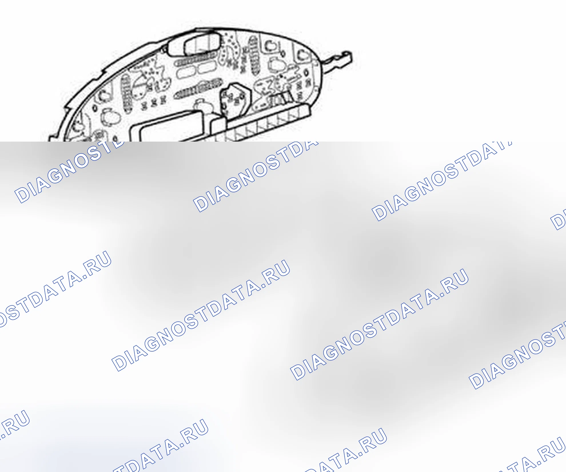 Рис. 120: 62 11... Конфигурация приборной панели. BMW Z3 E36 рестайлинг