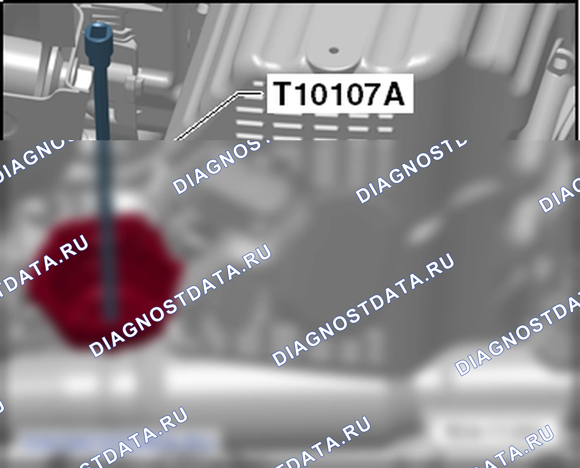 Как снять и установить коробку передач (Коробка передач 0AM-DSG). Skoda Octavia Ii