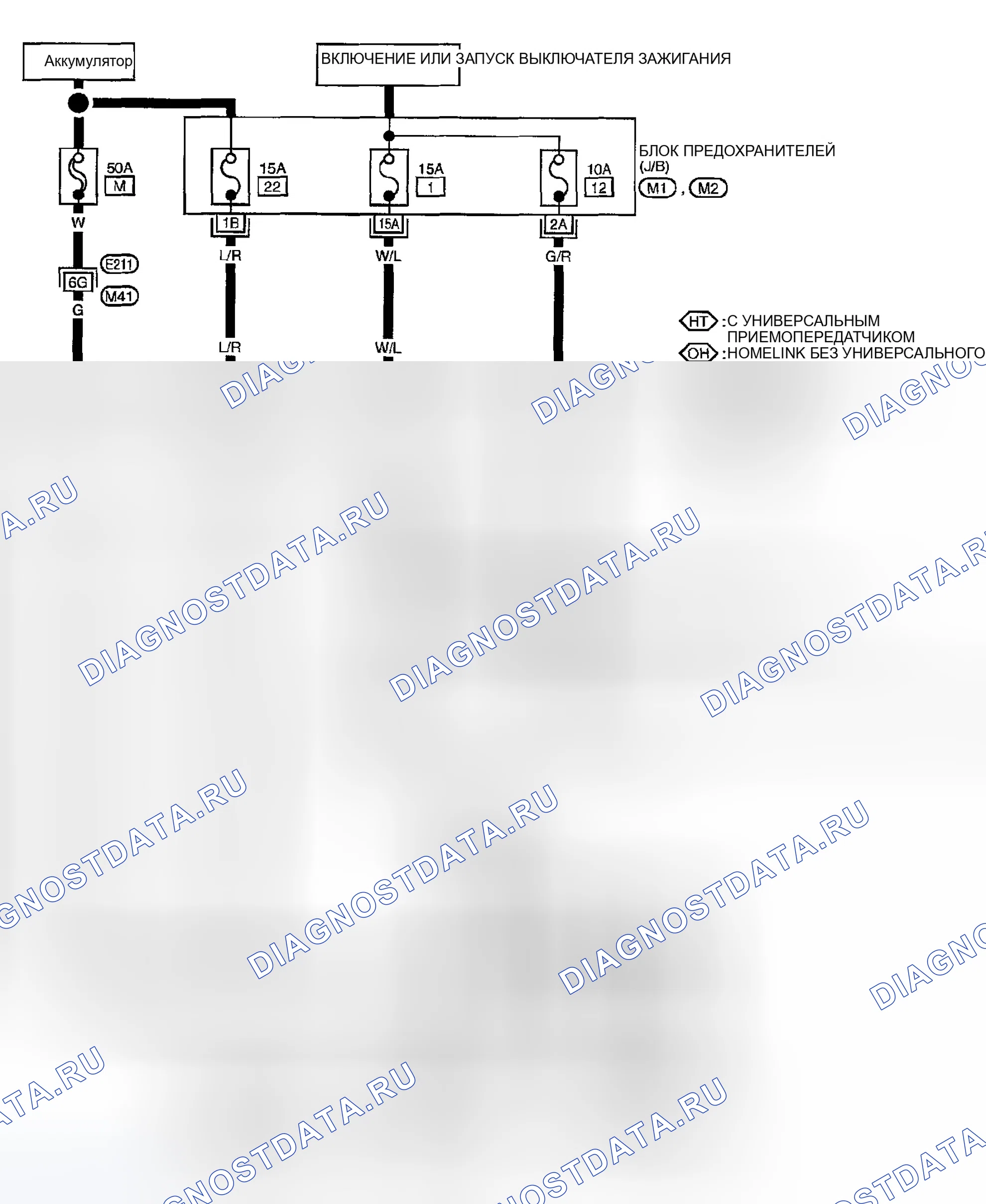 Рис. 101: электросхема COMPASS. Infiniti FX35 I