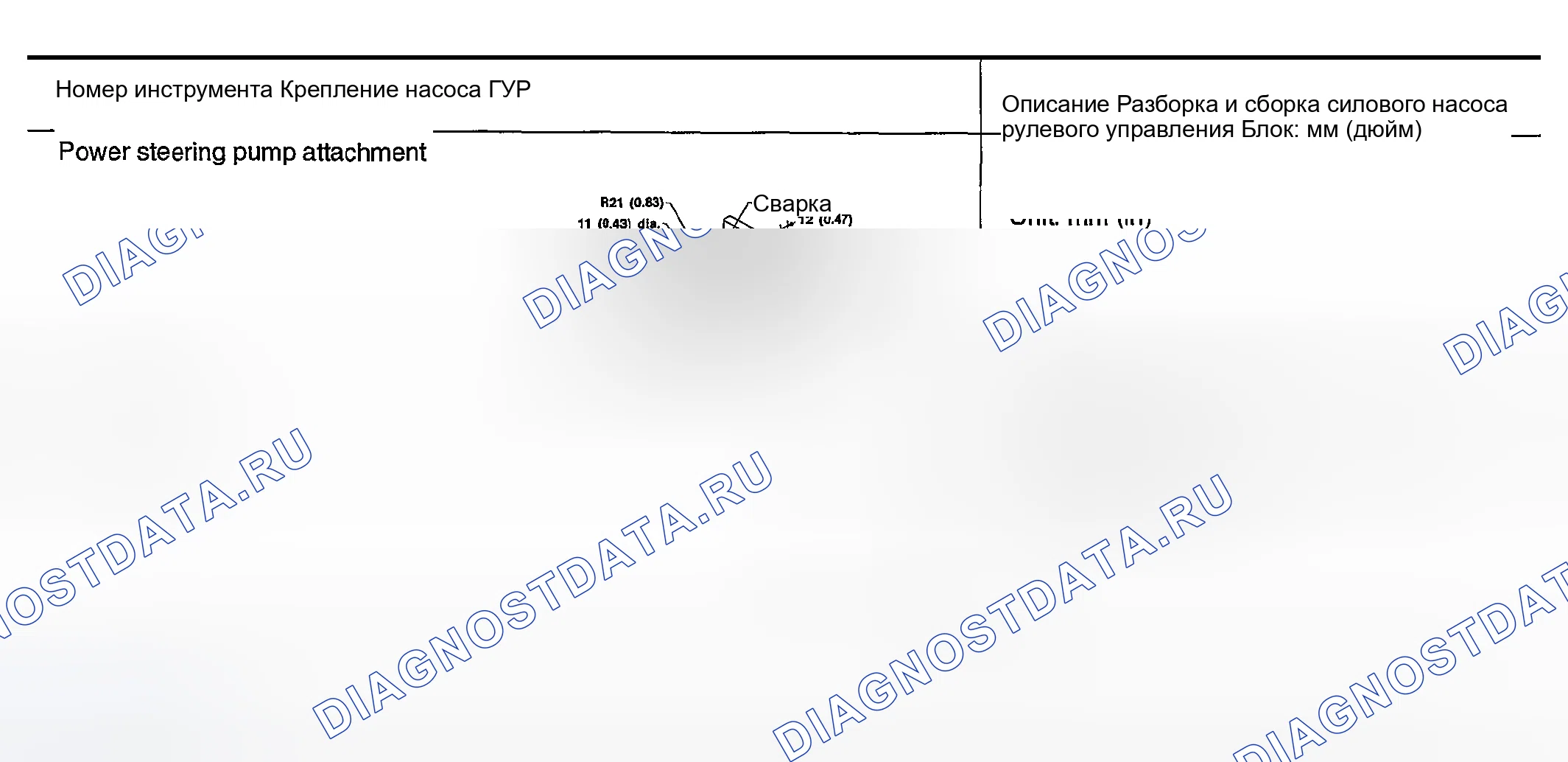 Рис. 40: Инструмент коммерческого обслуживания. Nissan Sentra B15