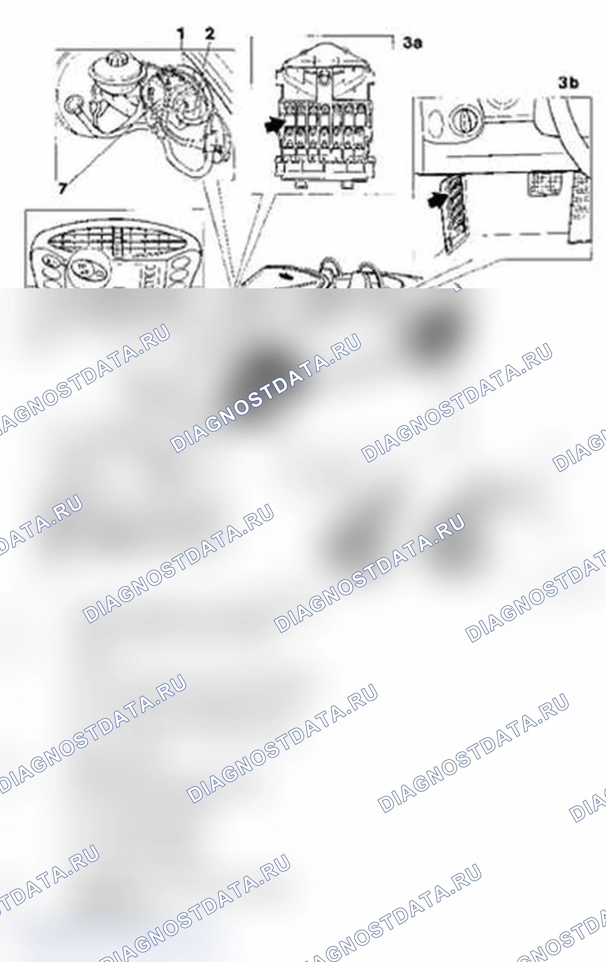 Рис. 9: Компоновка компонентов (ABS 5.3 и ABS/TC 5.3). Porsche Boxster S 986 рестайлинг