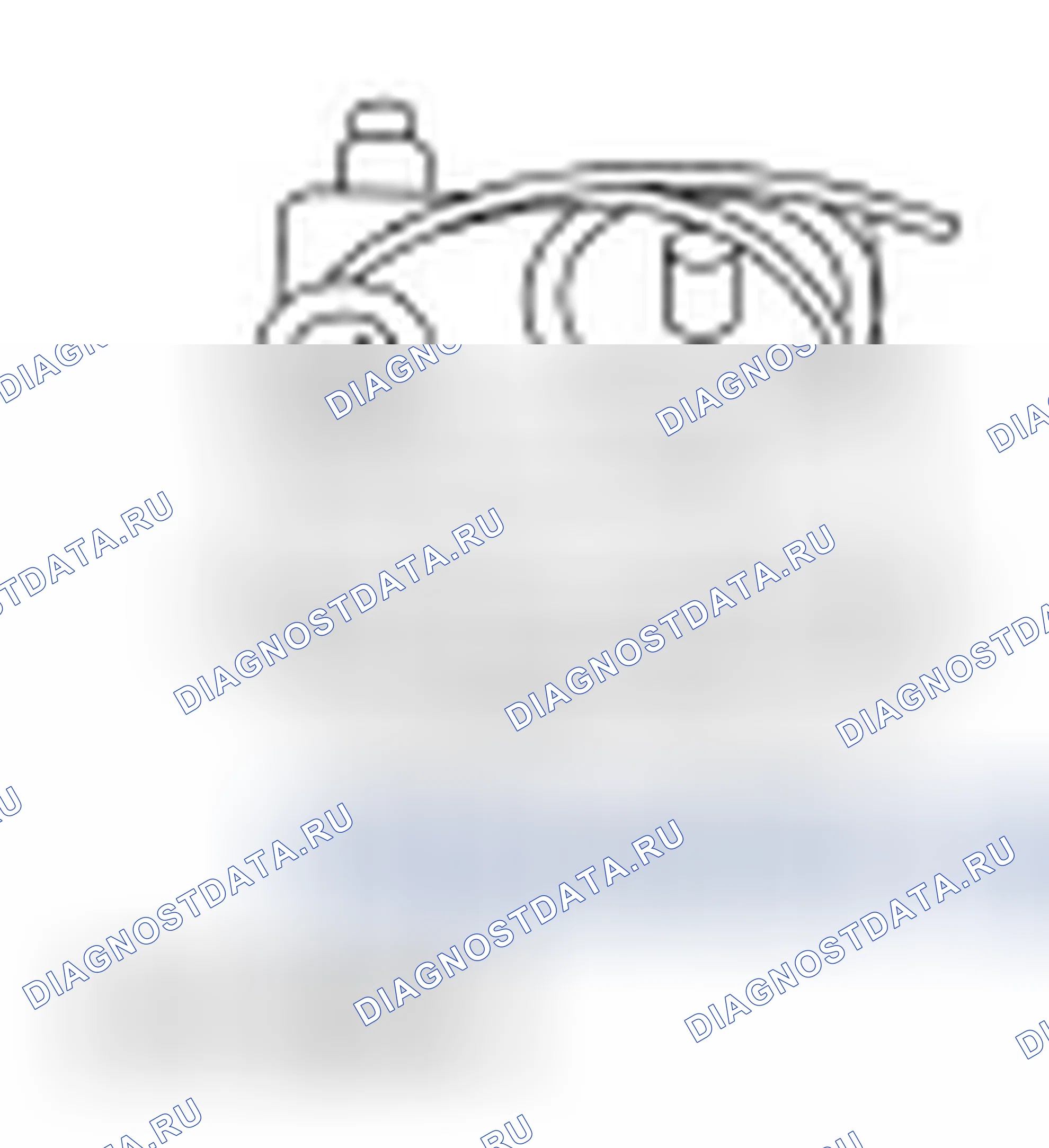 Рис. 371: Двигатель. Ford Freestyle I