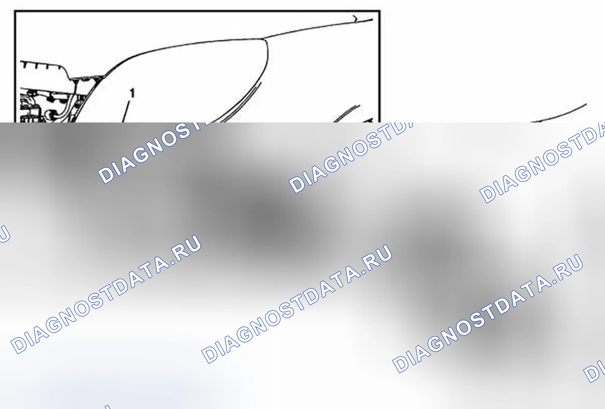 Рис. 2: Замена звукового сигнала. Chevrolet Equinox II