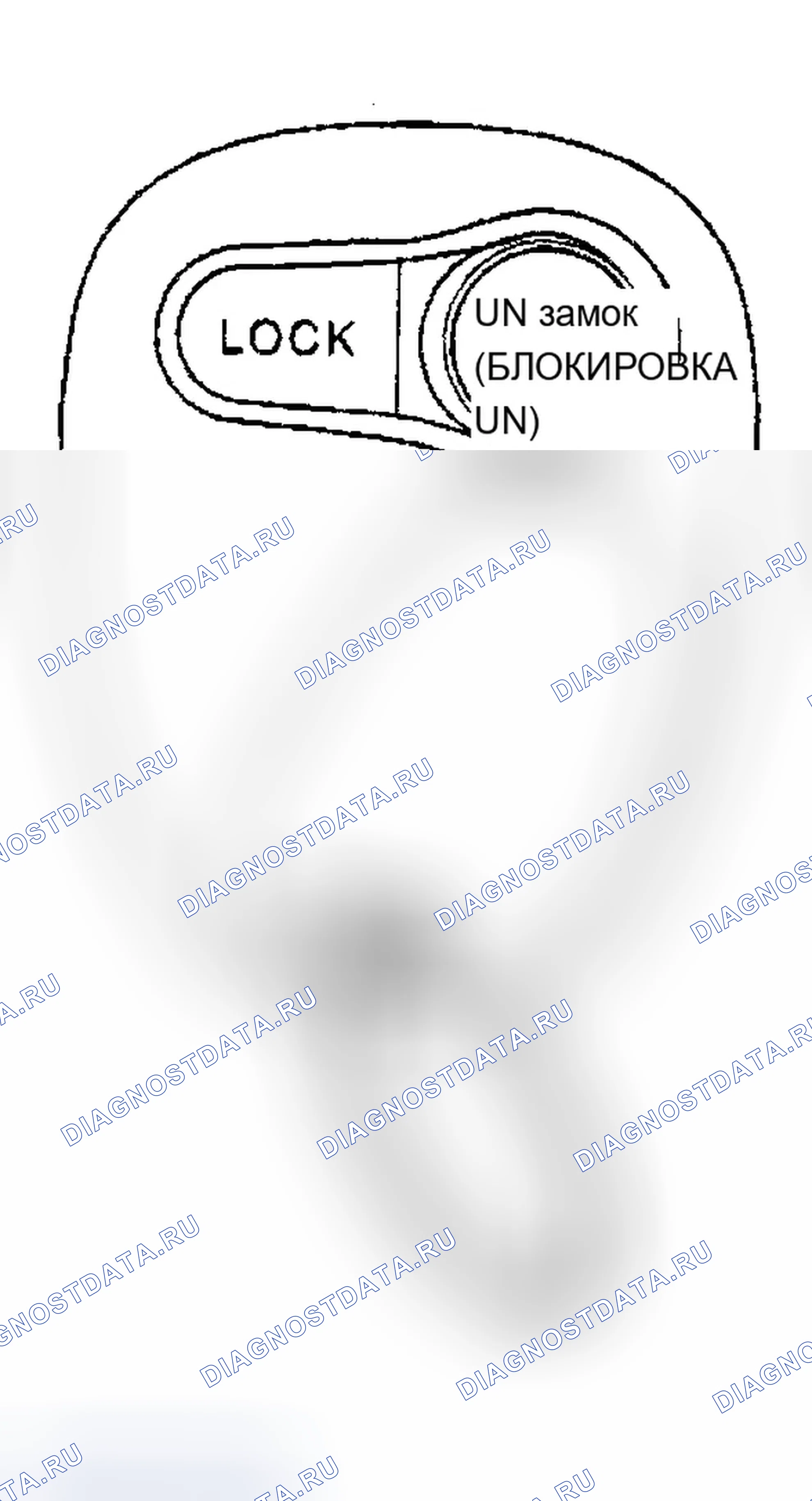 Рис. 73: Разблокировка. Cadillac Escalade GMT400