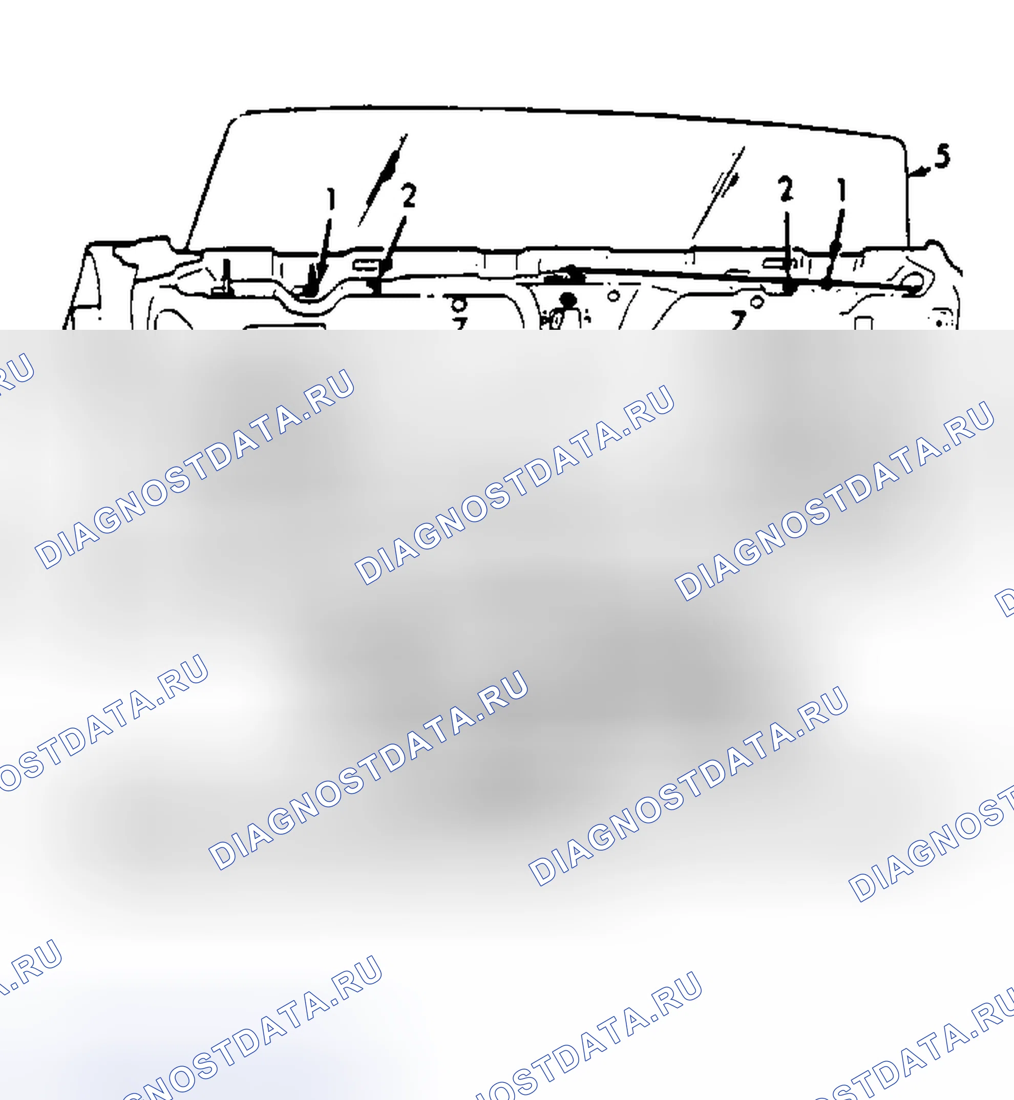 Рис. 2: ОБВЯЗКА ОКОННОГО МЕХАНИЗМА - РЕГУЛИРОВКА. Buick Estate Wagon 