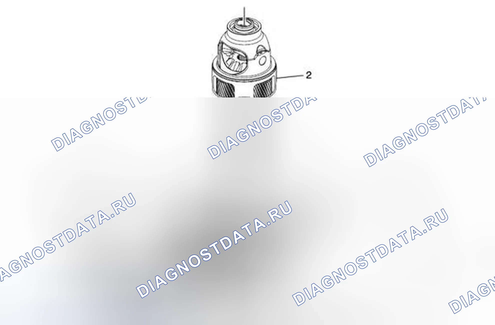 Рис. 222: Установка переднего держателя дифференциала (6T30). Chevrolet Cruze I рестайлинг