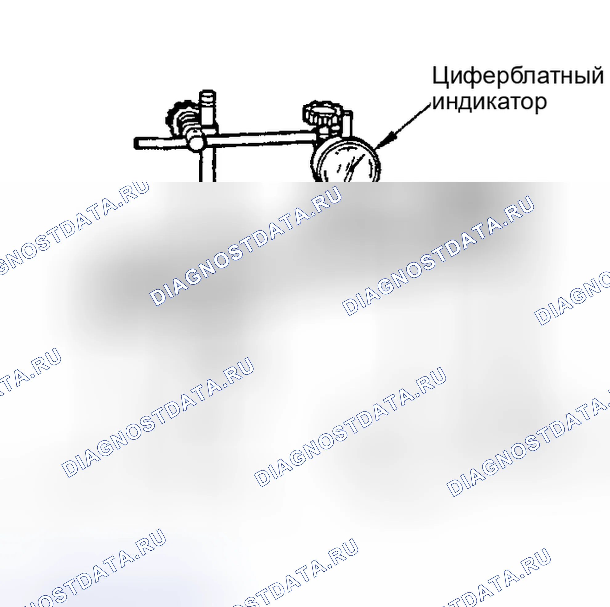 Рис. 343: Биение распределительного вала. Nissan Sentra B15