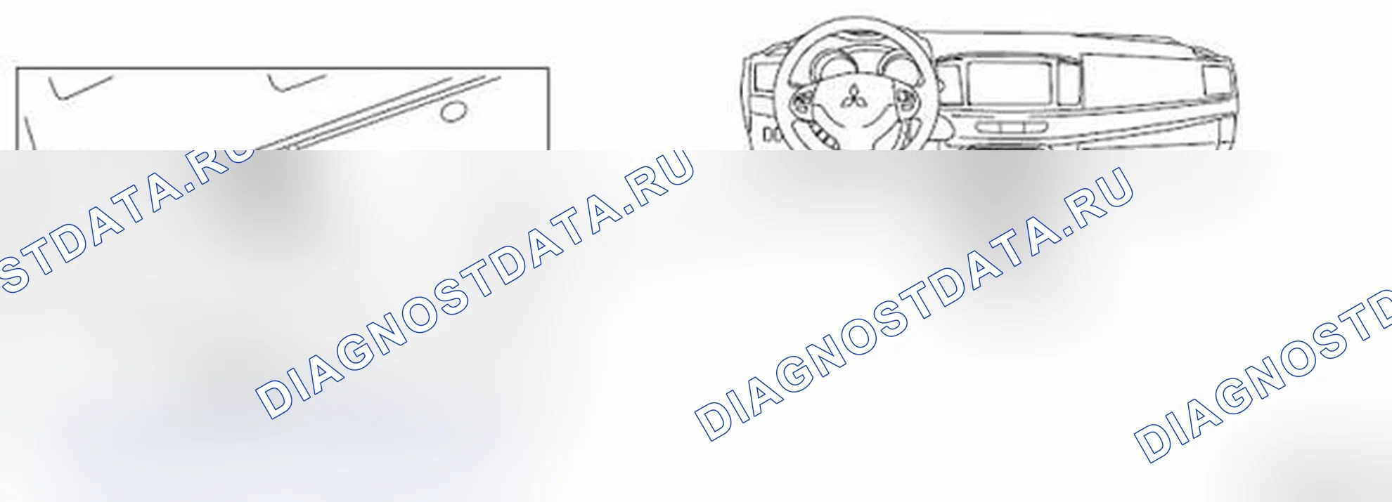 Рис. 139: ИНСПЕКЦИОННЫЙ ТЕРМИНАЛ. Mitsubishi Lancer Ralliart X