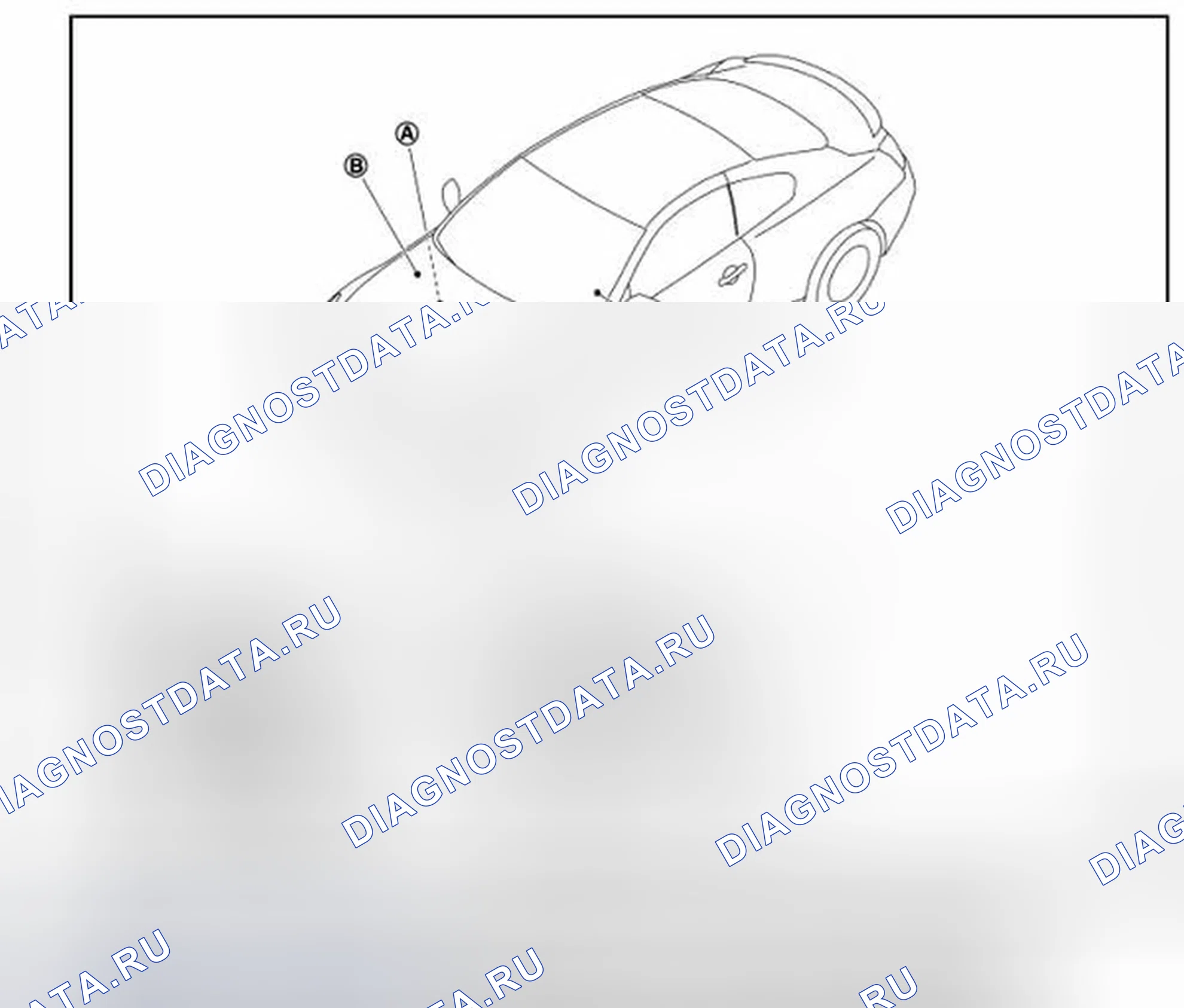 Рис. 238: Расположение компонентов. Infiniti G37 IV рестайлинг