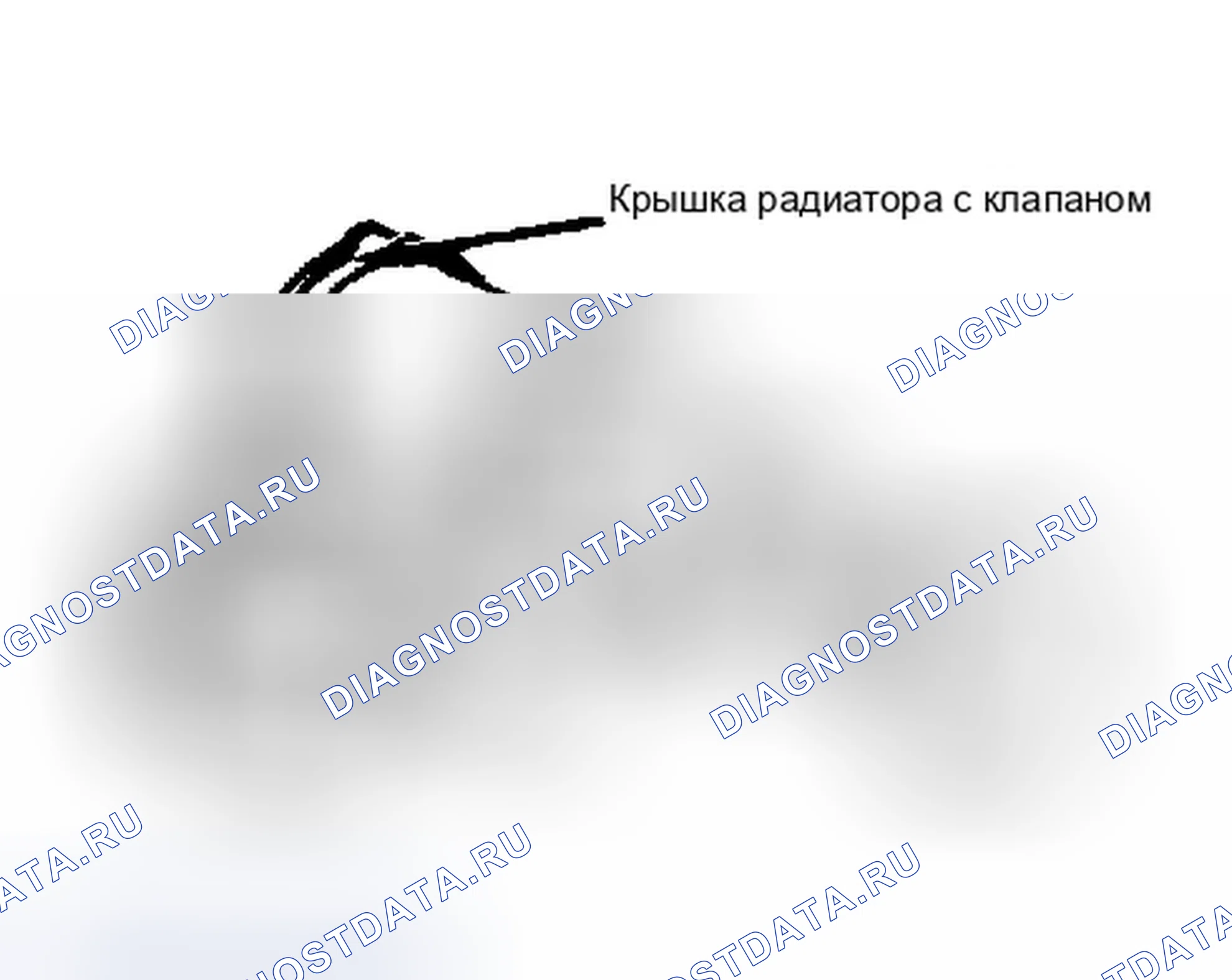 Рис. 4: Проверка крышки радиатора под давлением. Honda Prelude III