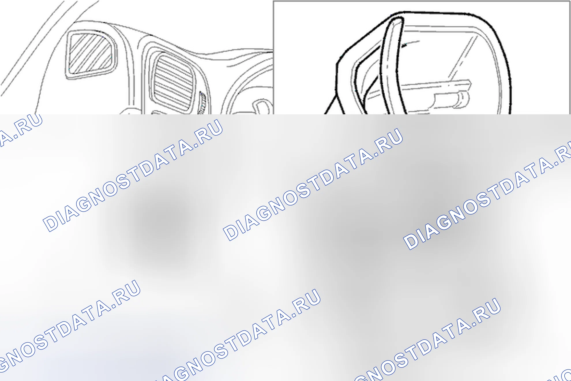 Рис. 10: Выключатель света. Volvo V40 I рестайлинг