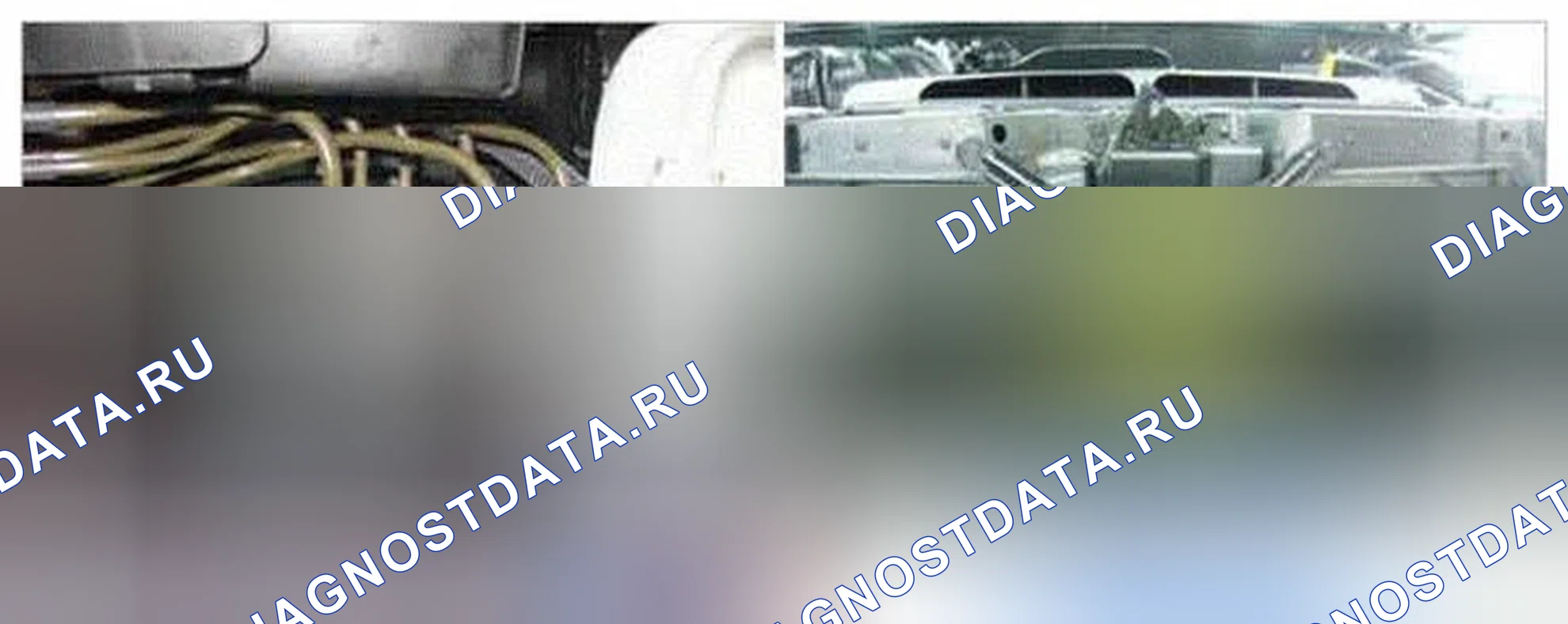 Рис. 211: Расположение компонентов. Hyundai Genesis I рестайлинг