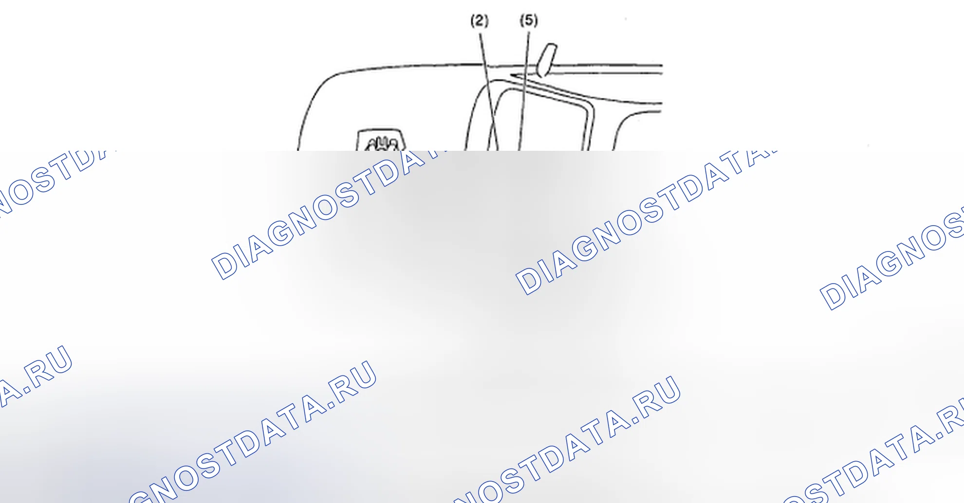 Рис. 418: Определение местоположения датчика (1 из 2). Subaru Impreza WRX STI GD рестайлинг 2