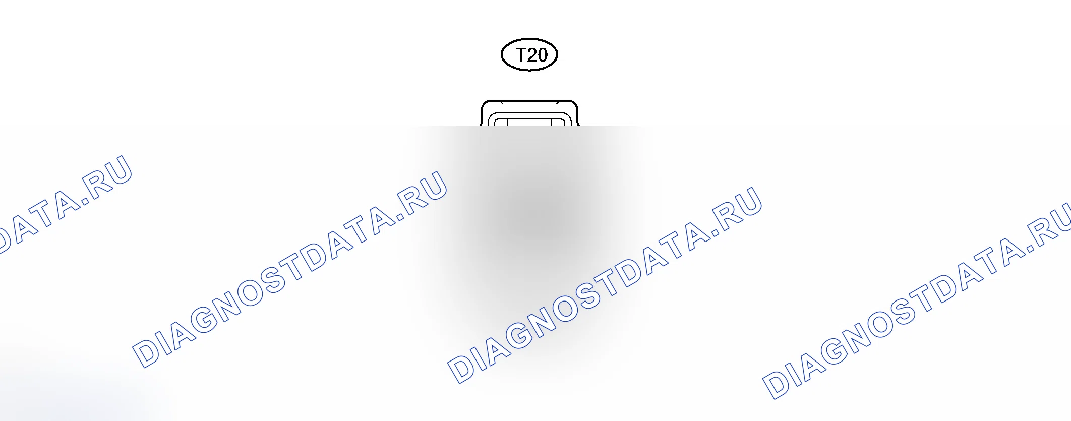 Рис. 16: КЛЕММЫ ЭБУ. Toyota Land Cruiser 100 рестайлинг 2