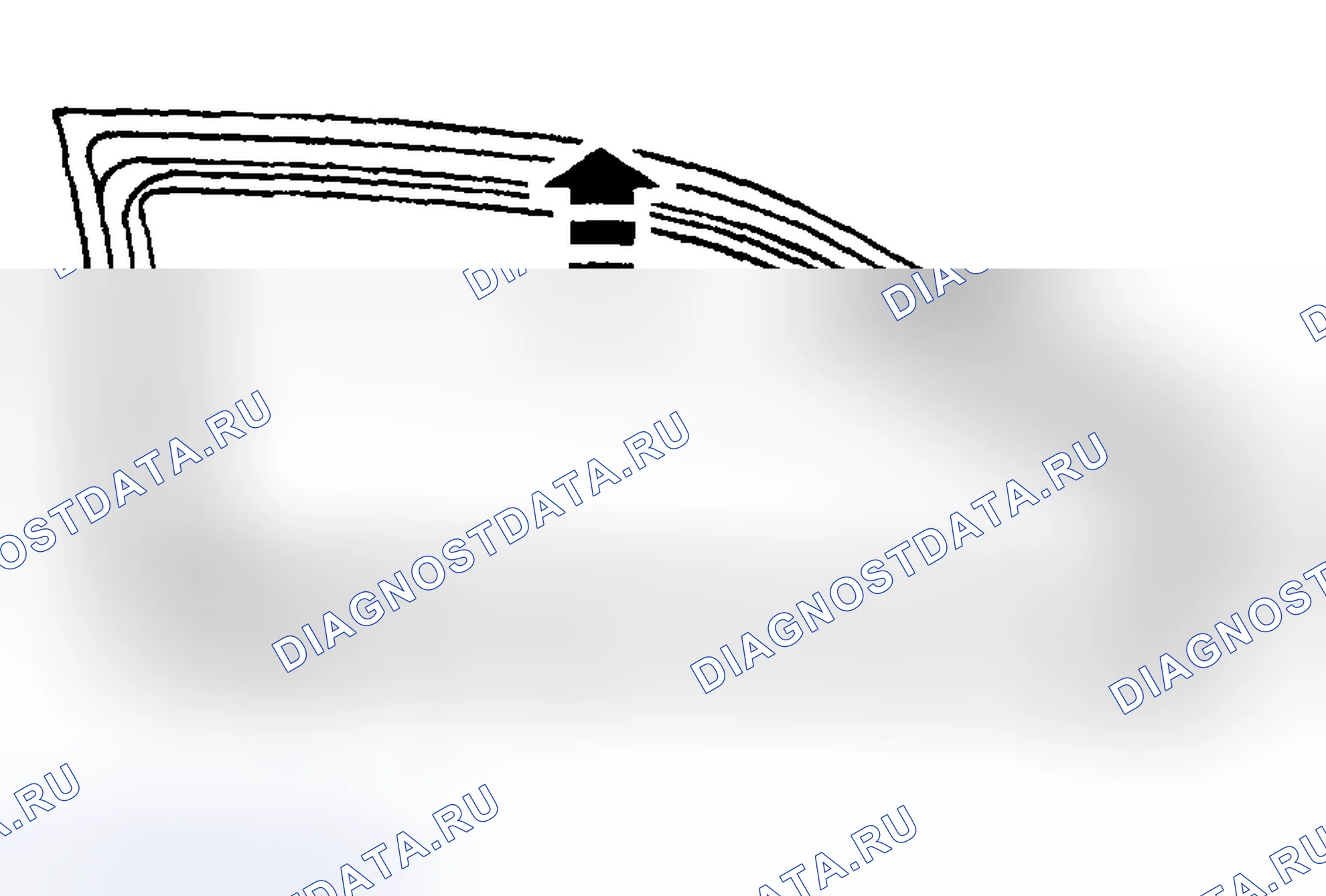 Рис. 26: Регулировка стекла дверного окна. Mazda Flair II