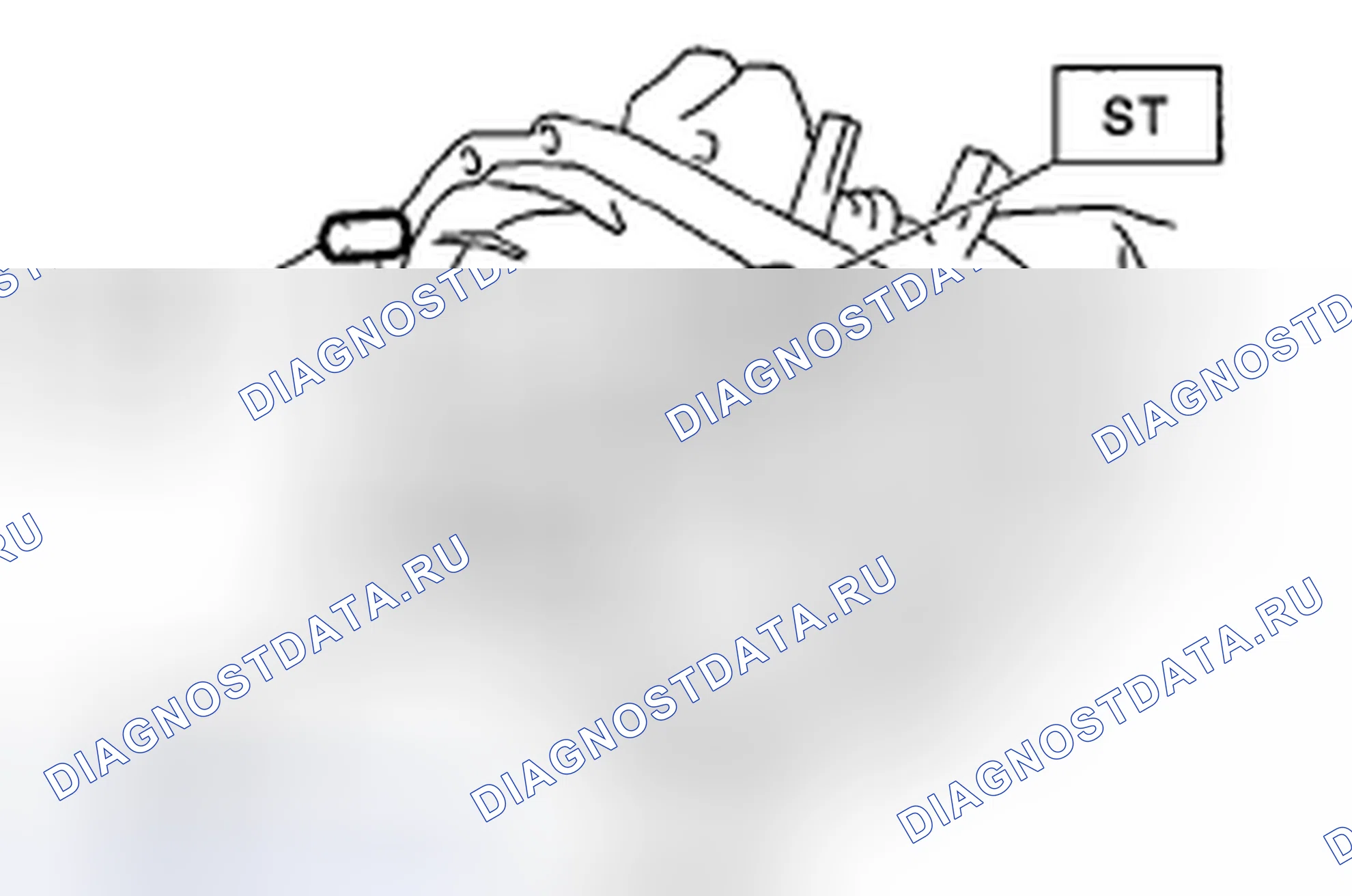 Рис. 480: ПРОЦЕДУРА. Subaru Legacy BL/BP рестайлинг