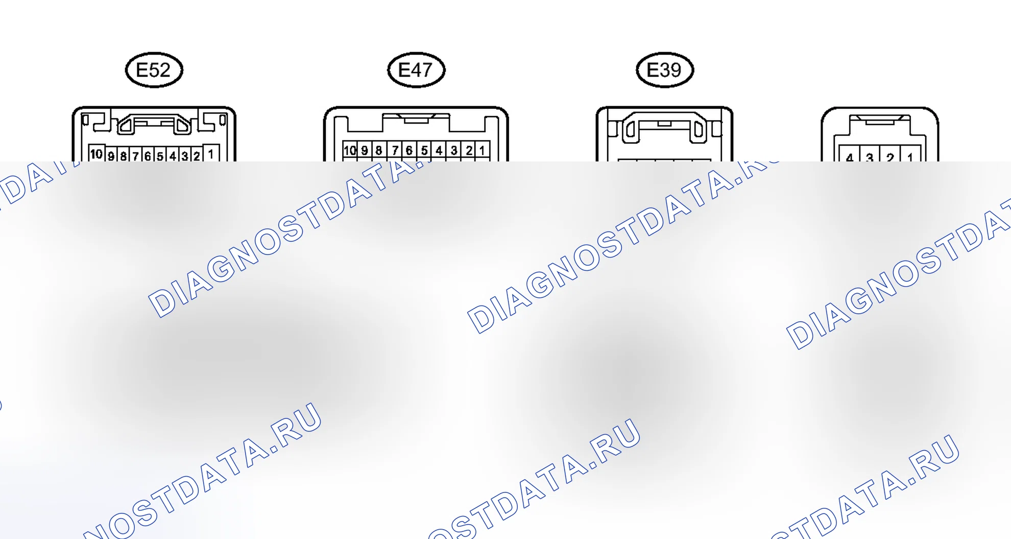 Рис. 37: КЛЕММЫ ЭБУ. Toyota Avalon XX30 рестайлинг 2