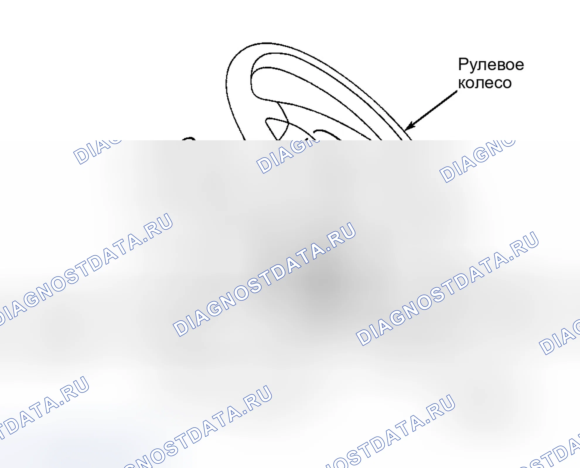 Рис. 5: ОТКЛЮЧЕНИЕ ПОДУШКИ БЕЗОПАСНОСТИ СО СТОРОНЫ ВОДИТЕЛЯ. Honda Civic VI