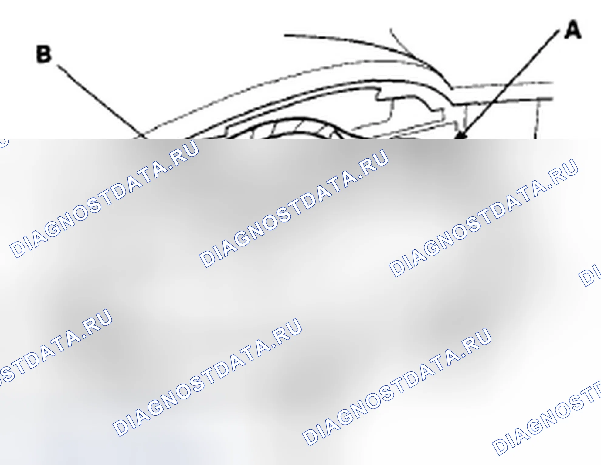 Рис. 259: Индикатор SRS не загорается (модели ' 06-09). Honda S2000 I