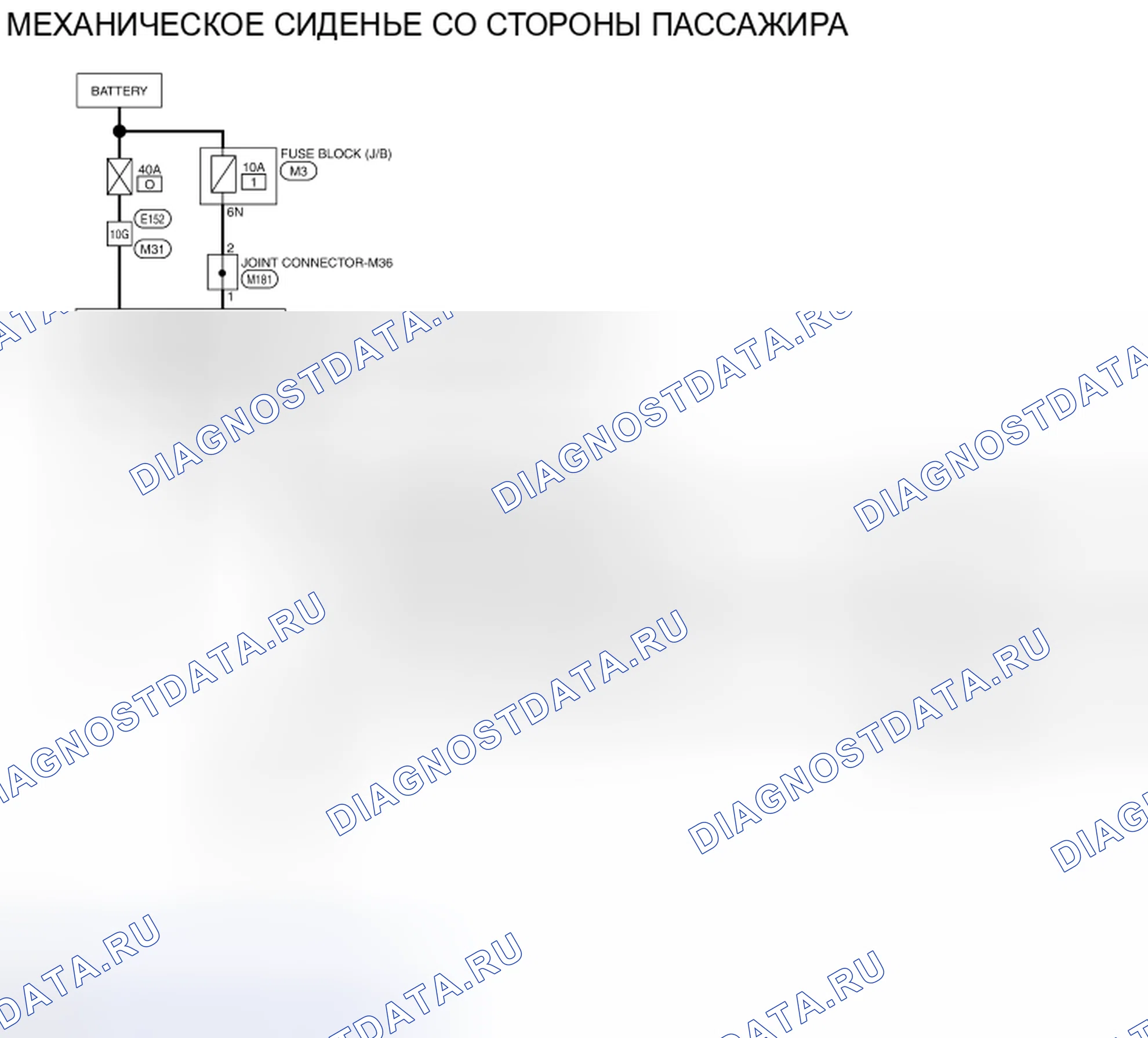 Рис. 289: электросхема. Nissan Pathfinder IV рестайлинг