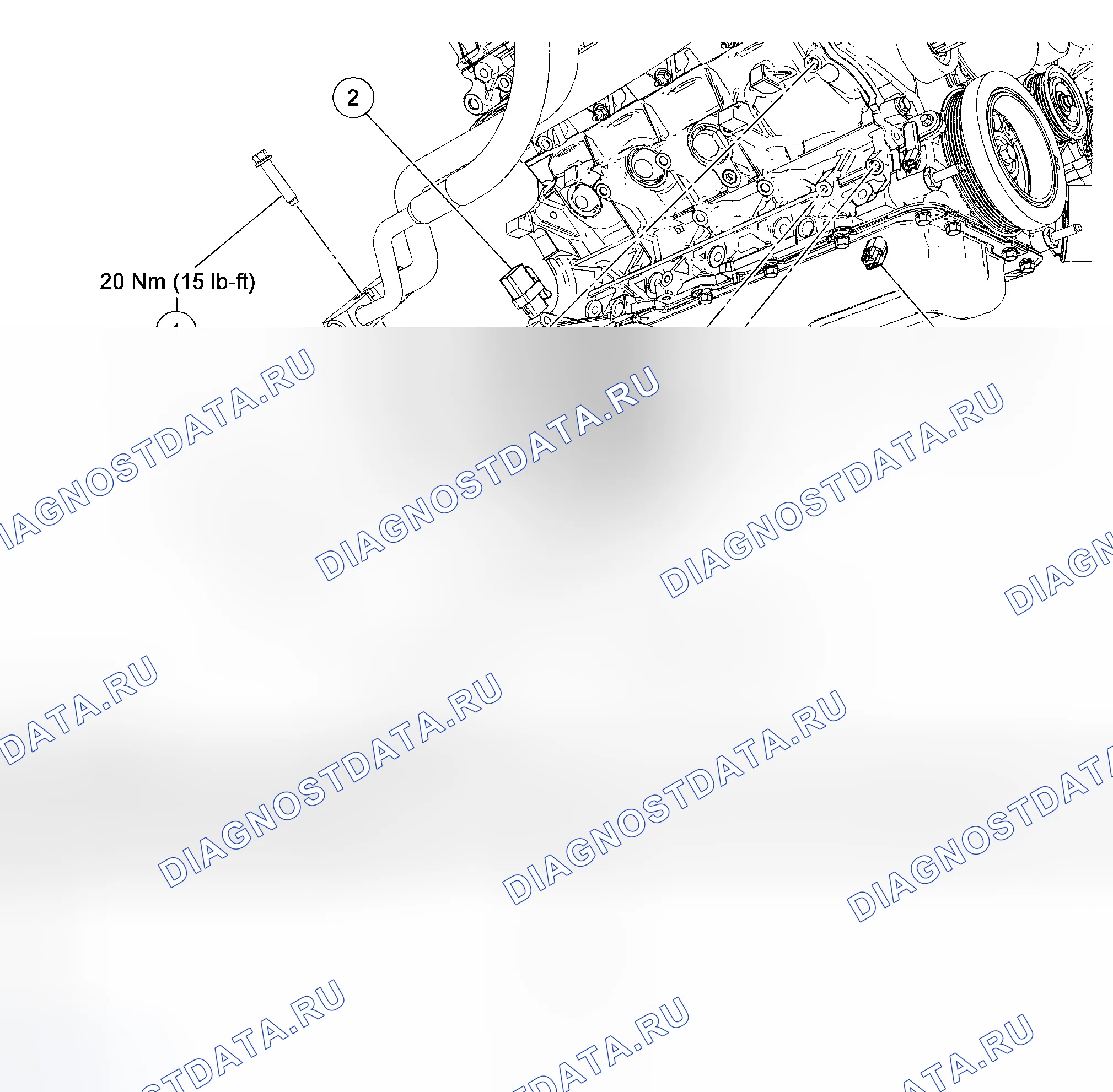 Рис. 282: Демонтаж и монтаж. Ford Pickup F350 Super Duty 