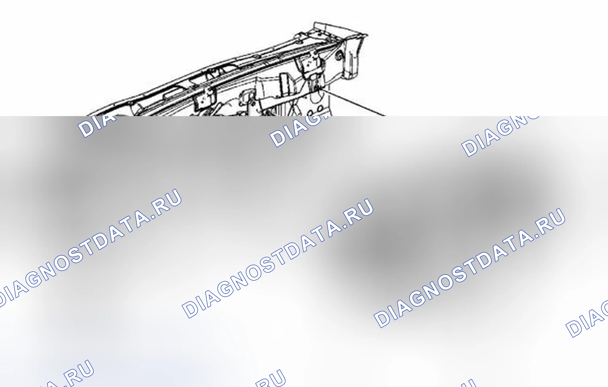 Рис. 17: Замена модуля ОВКВ в сборе (левый привод). Hummer H3 I