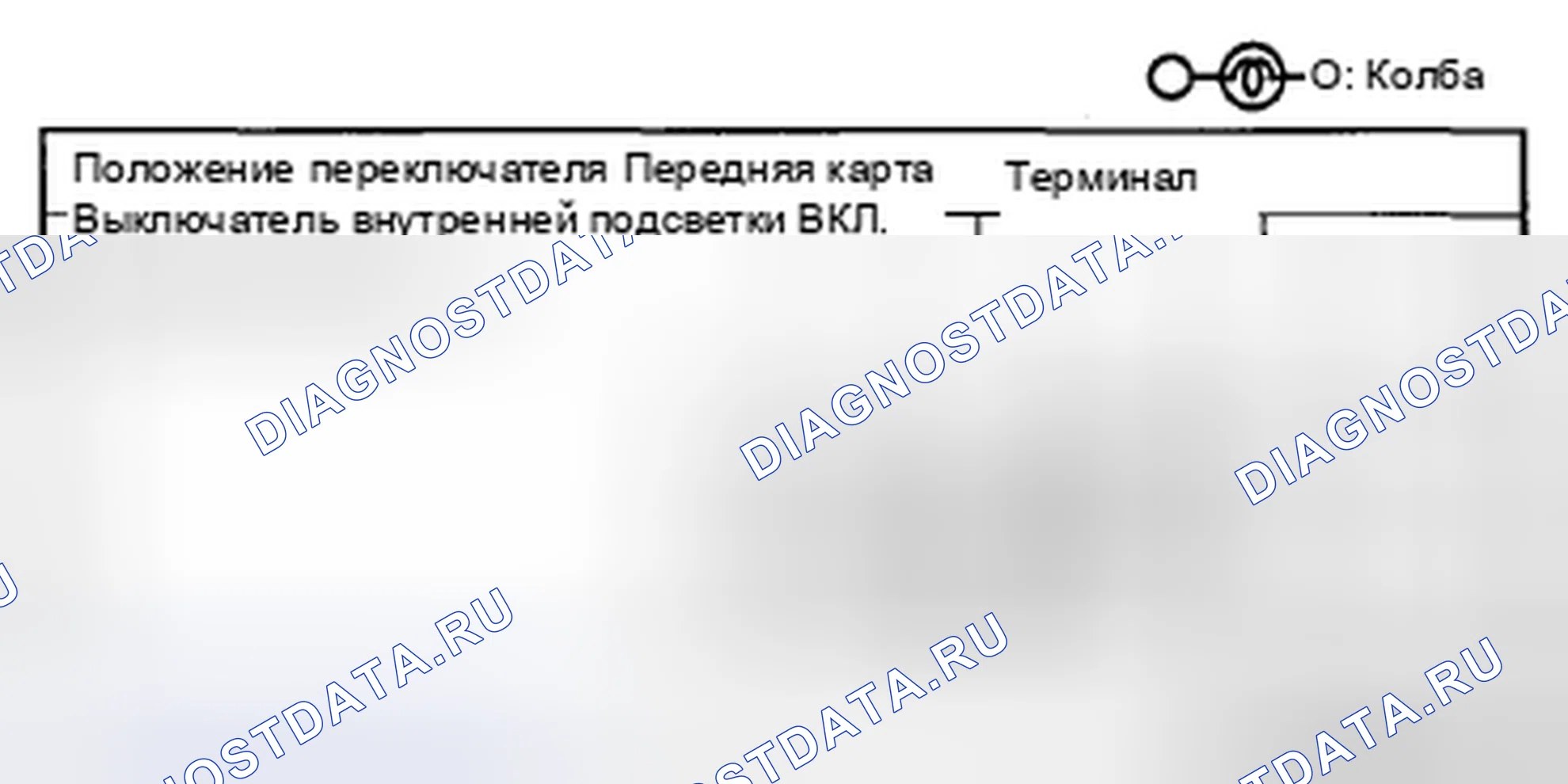 Рис. 142: ПРОВЕРКА СВЕТА КАРТЫ. Honda CR-V IV рестайлинг