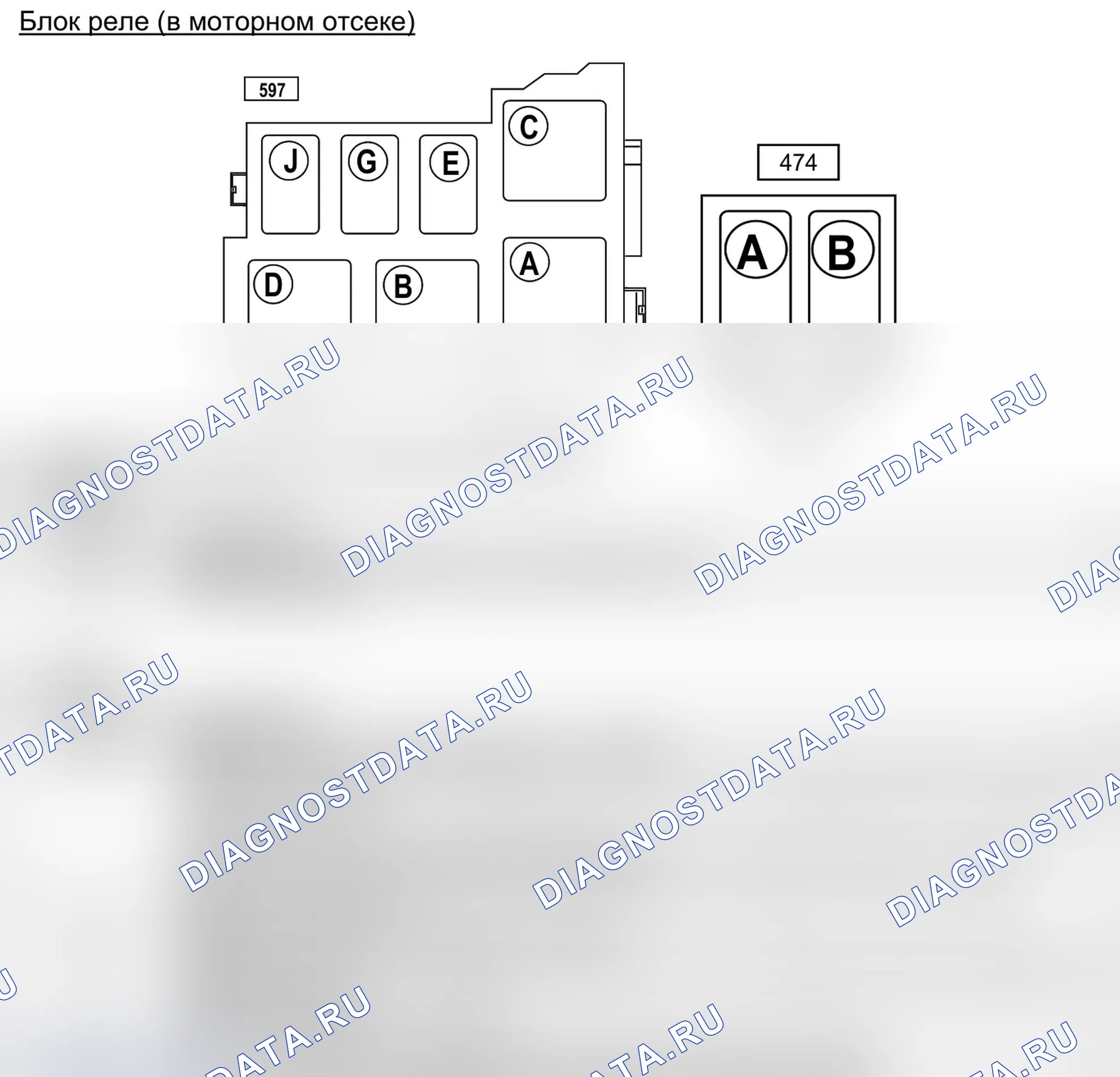 ЦЭКБС pack luxe 2005 (645) — раскладка. Renault Kangoo II