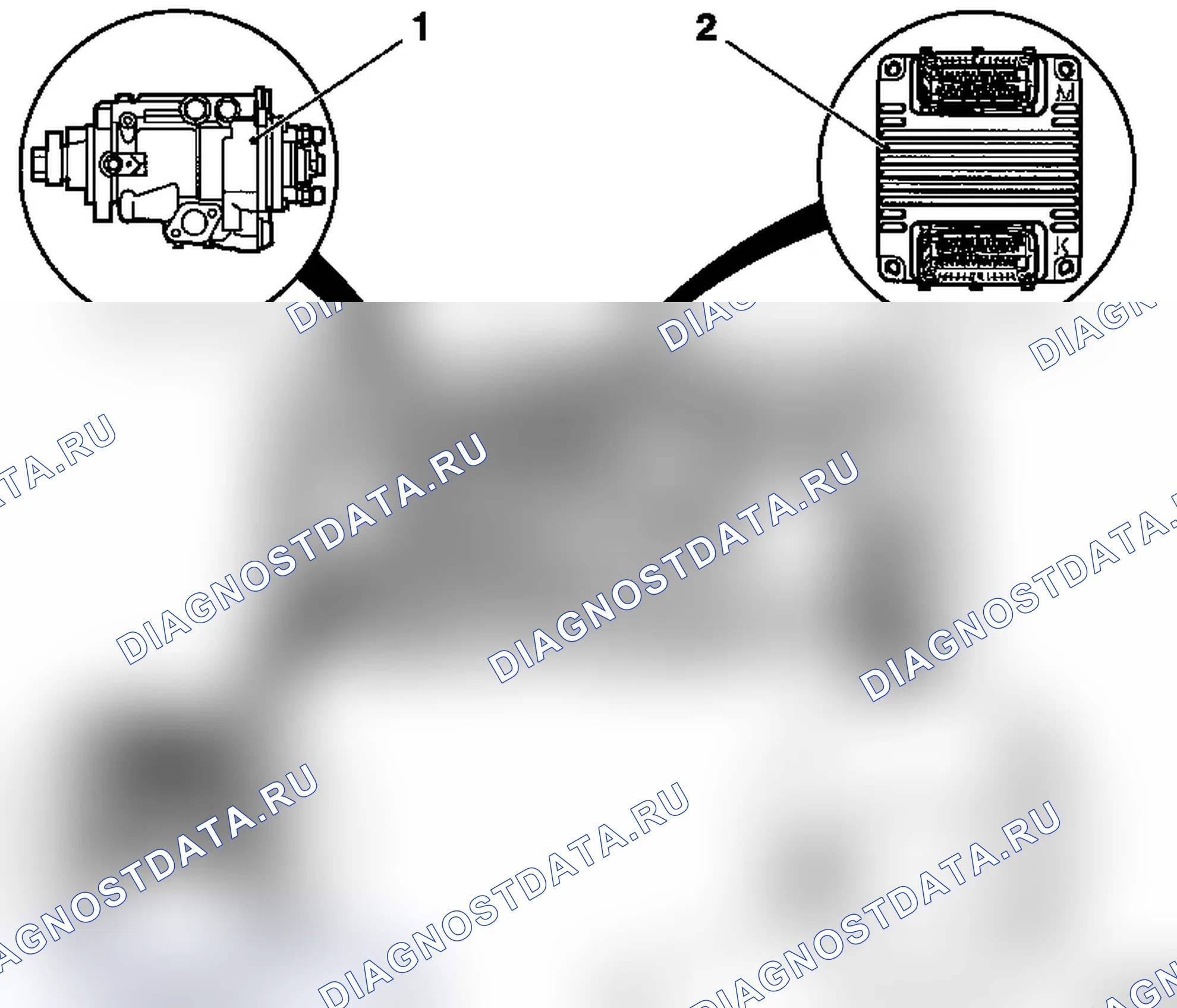 Система управления двигателем ECD V5 Y 17 DT Обзор моторного отсека, Y 17 DT. Opel Astra G