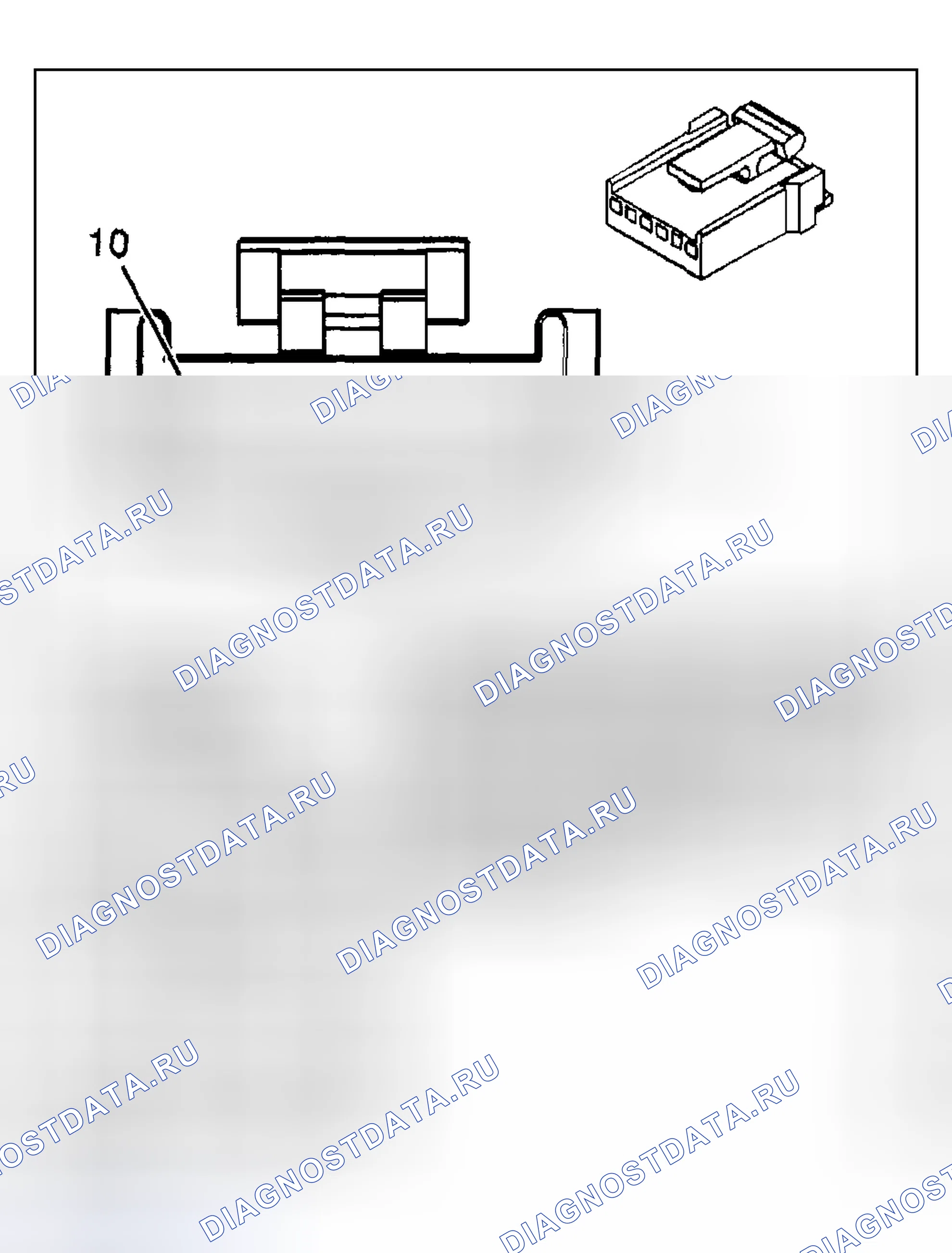 Рис. 354: Привод температуры воздуха - справа - CJ3. Hyundai Venue I