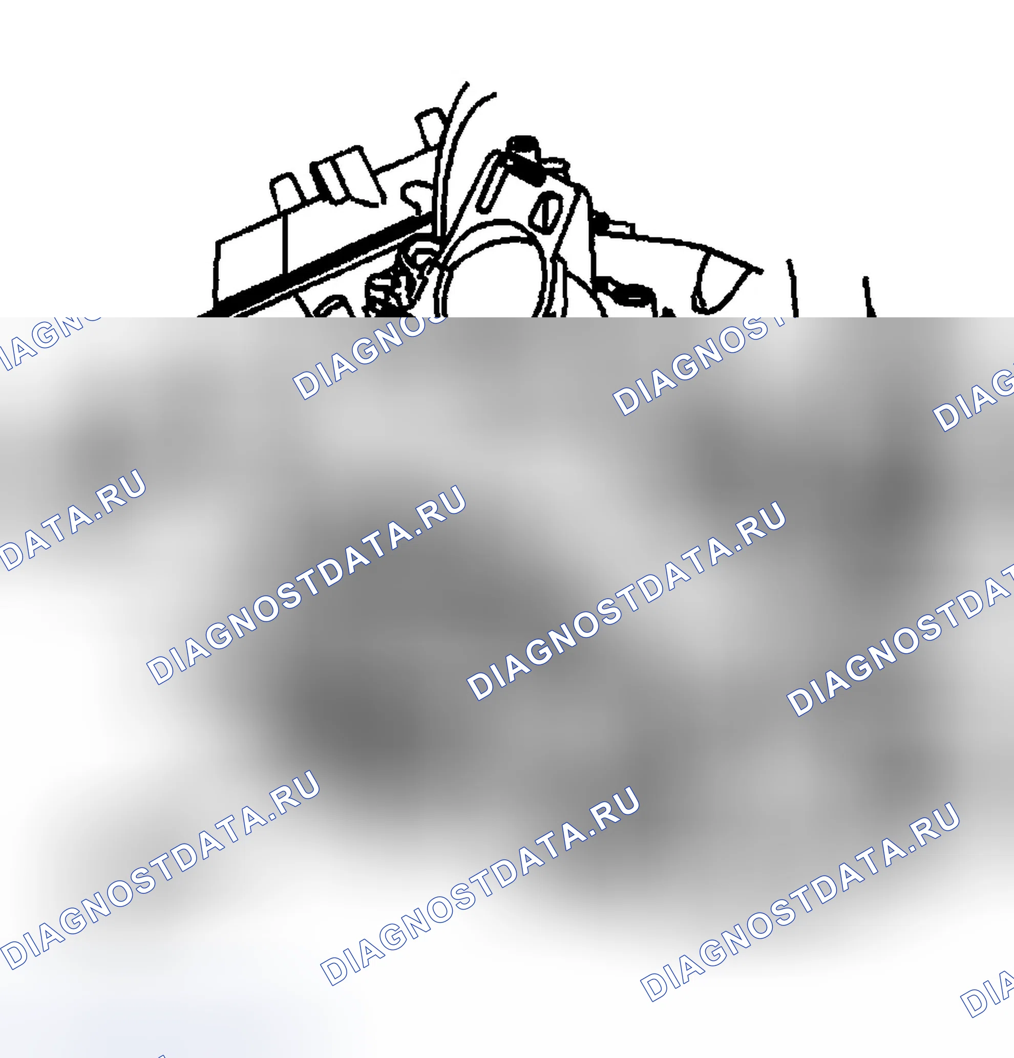 Рис. 1393: Монтаж подводного переводника (C / K). Chevrolet Silverado 2500 