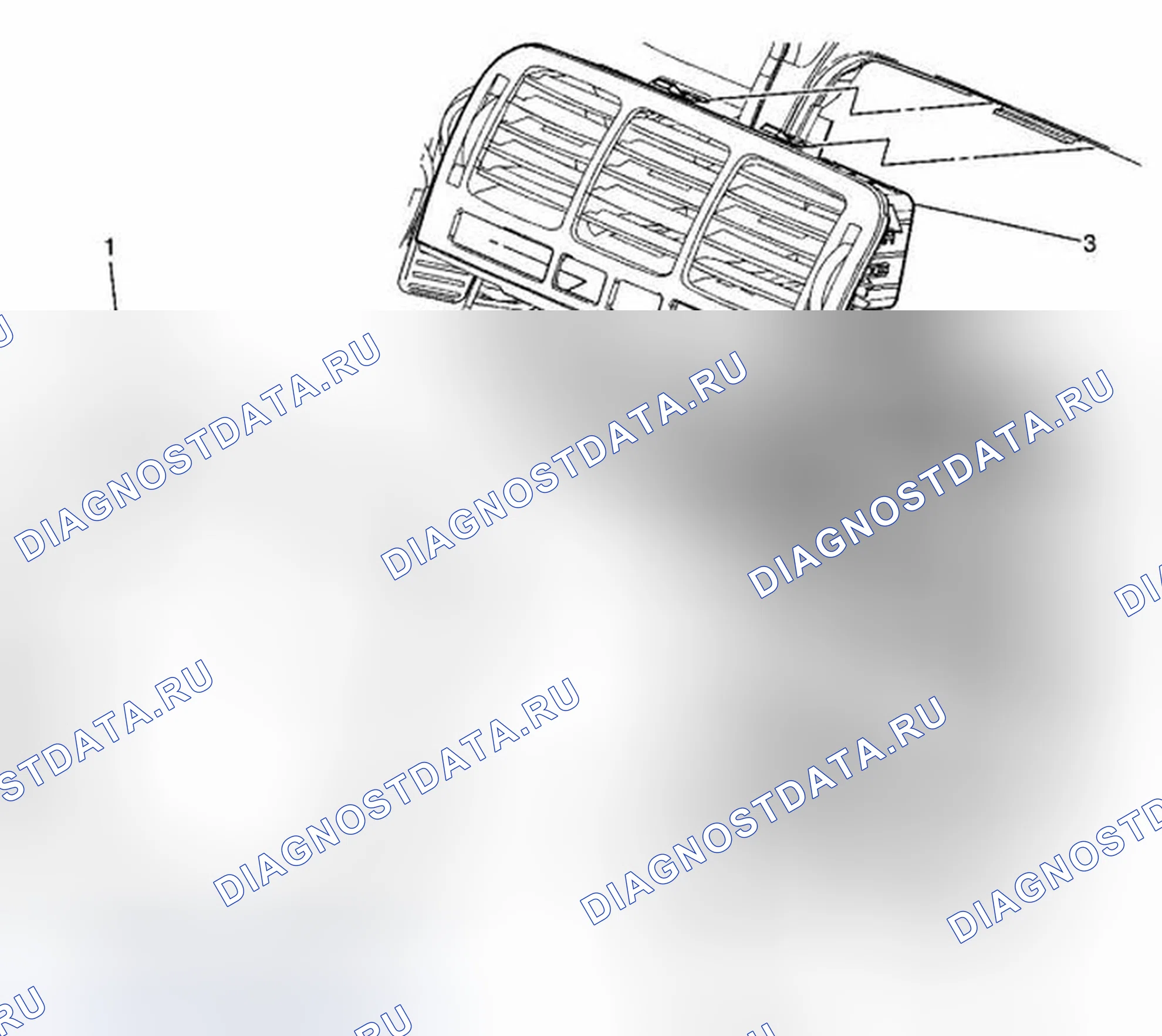 Рис. 17: Замена переключателя управления тягой. Chevrolet Uplander I