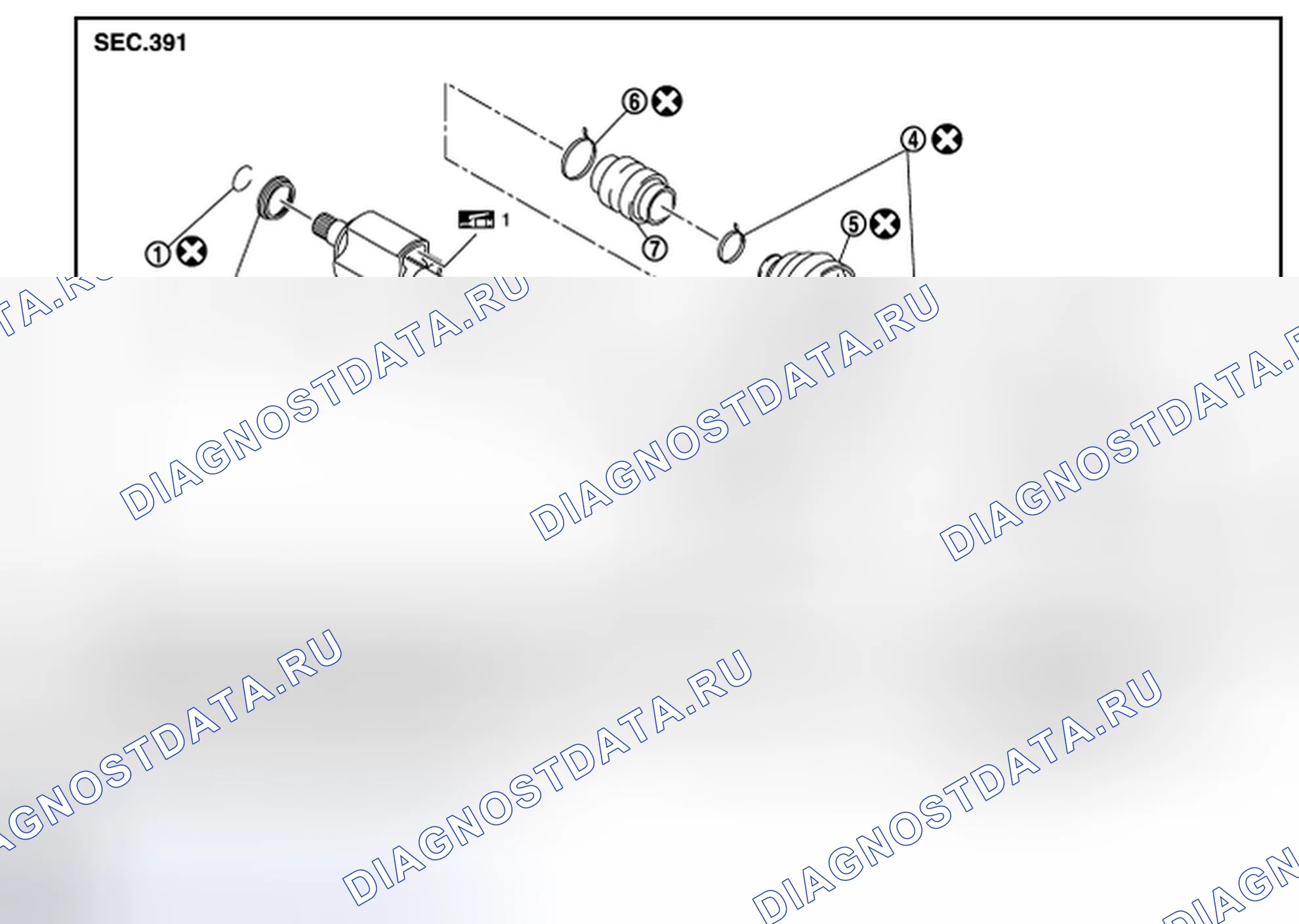 Рис. 16: ЛЕВАЯ СТОРОНА. Nissan Quest IV