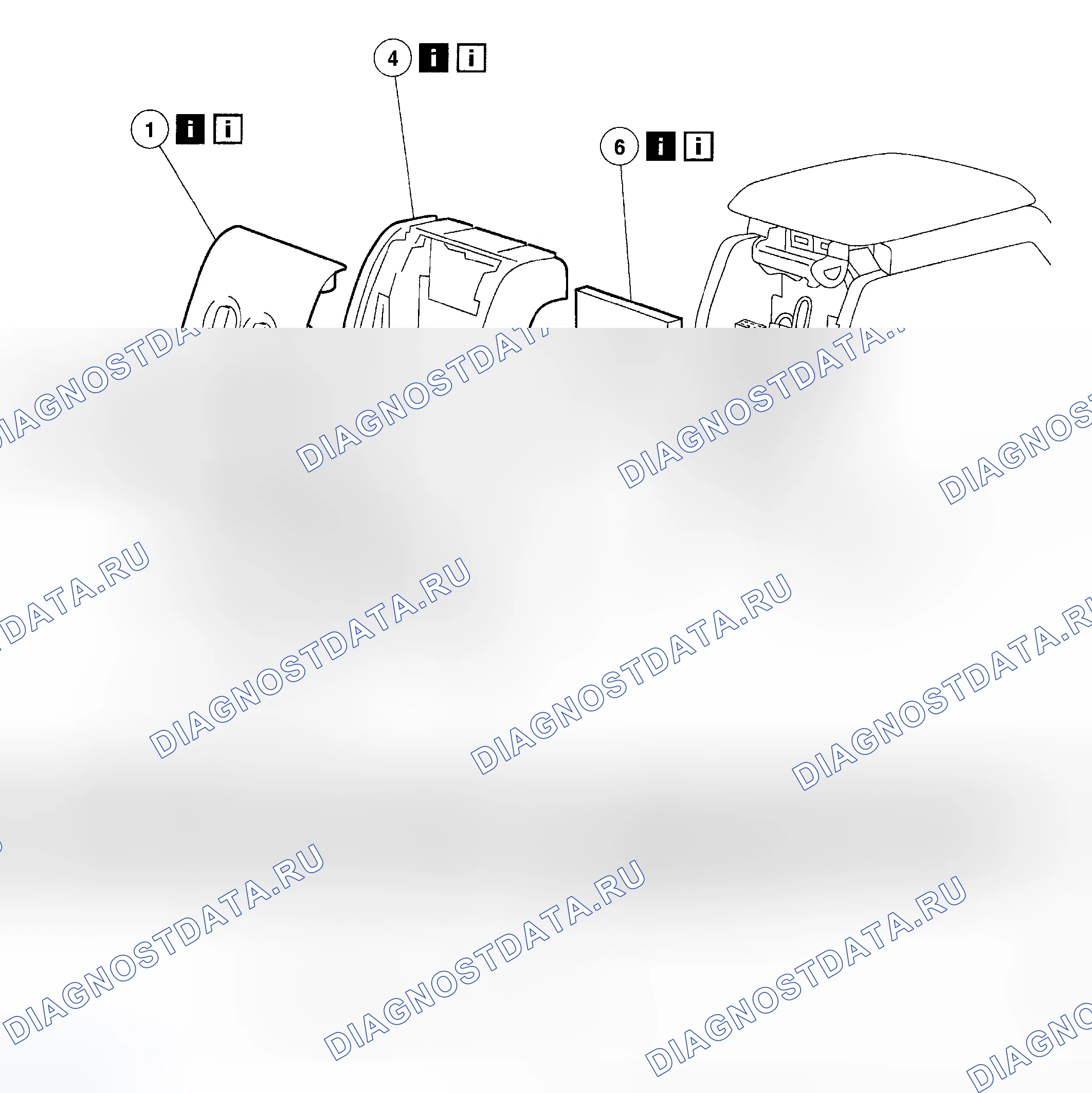 Рис. 26: Модуль управления с полным приводом (4WD). Hyundai ix20 I рестайлинг