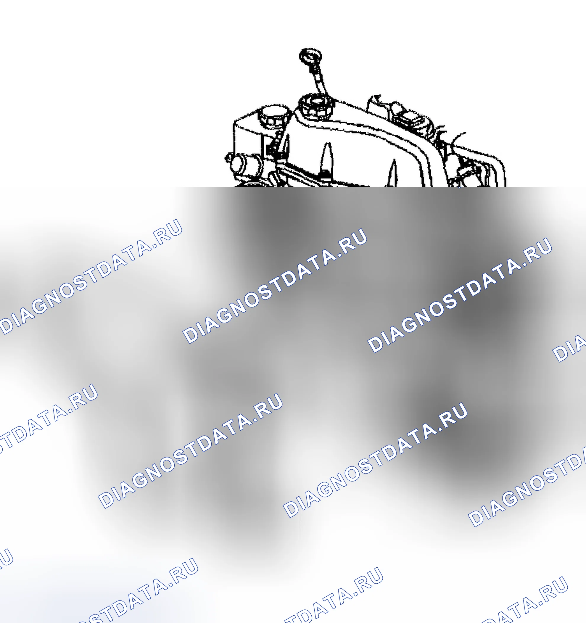 Рис. 848: Порядок демонтажа. Chevrolet TrailBlazer I