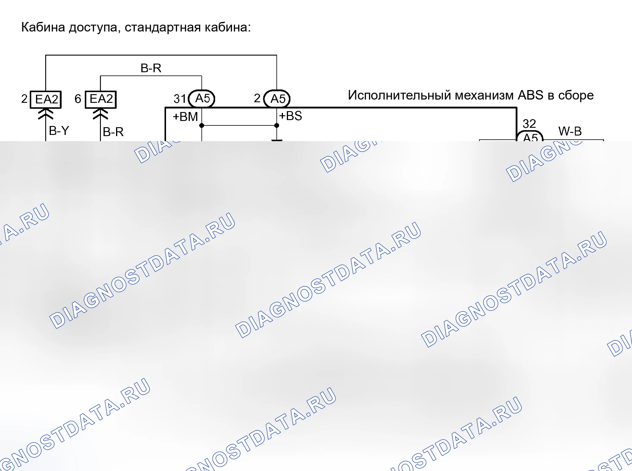 Рис. 35: электросхема. Toyota Tundra I рестайлинг