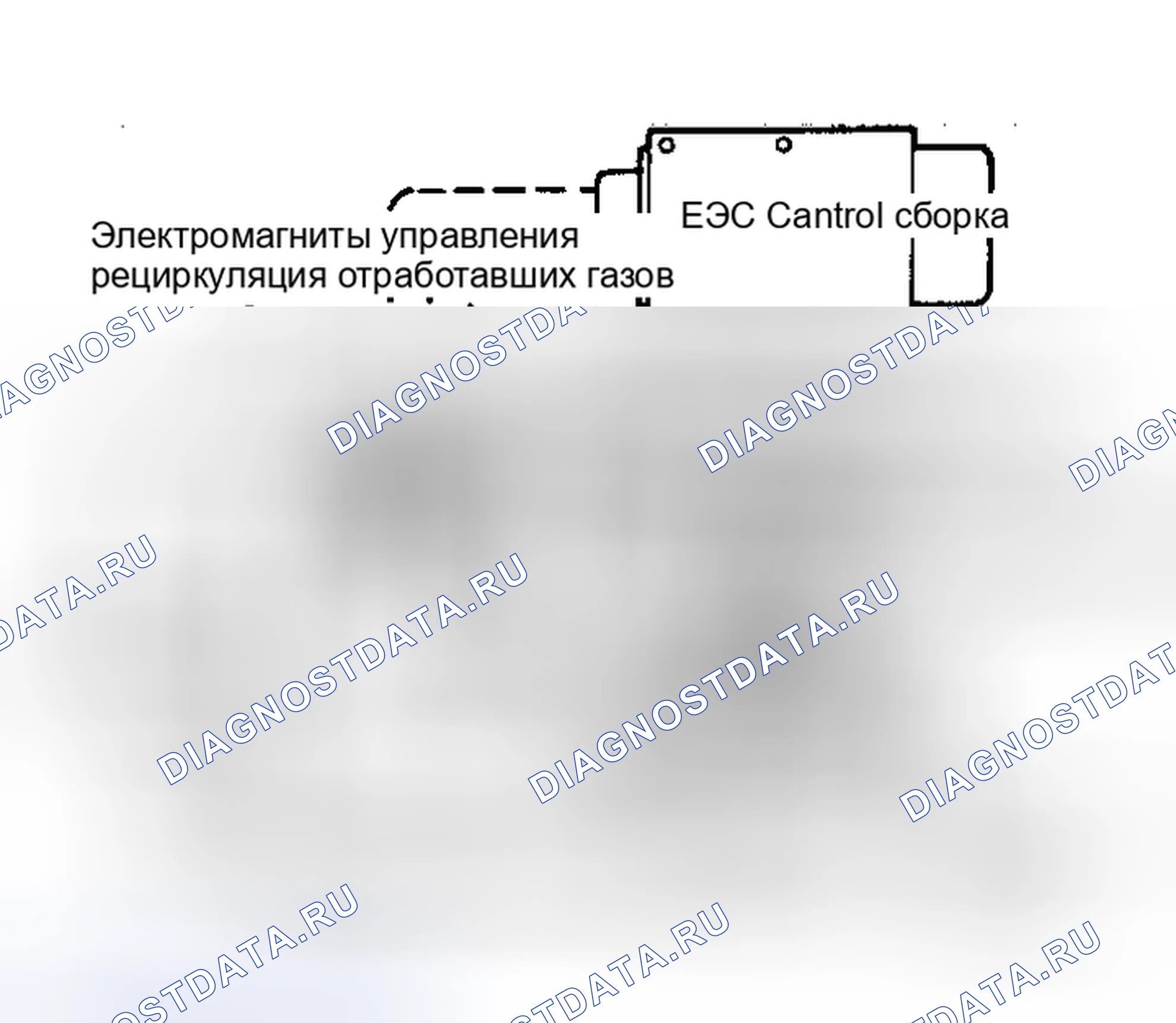 Рис. 33: Электронная система клапанов рециркуляция отработавших газов, используемая только на транспортных средствах, оснащенных ЕЭС.. Ford LTD Crown Victoria I