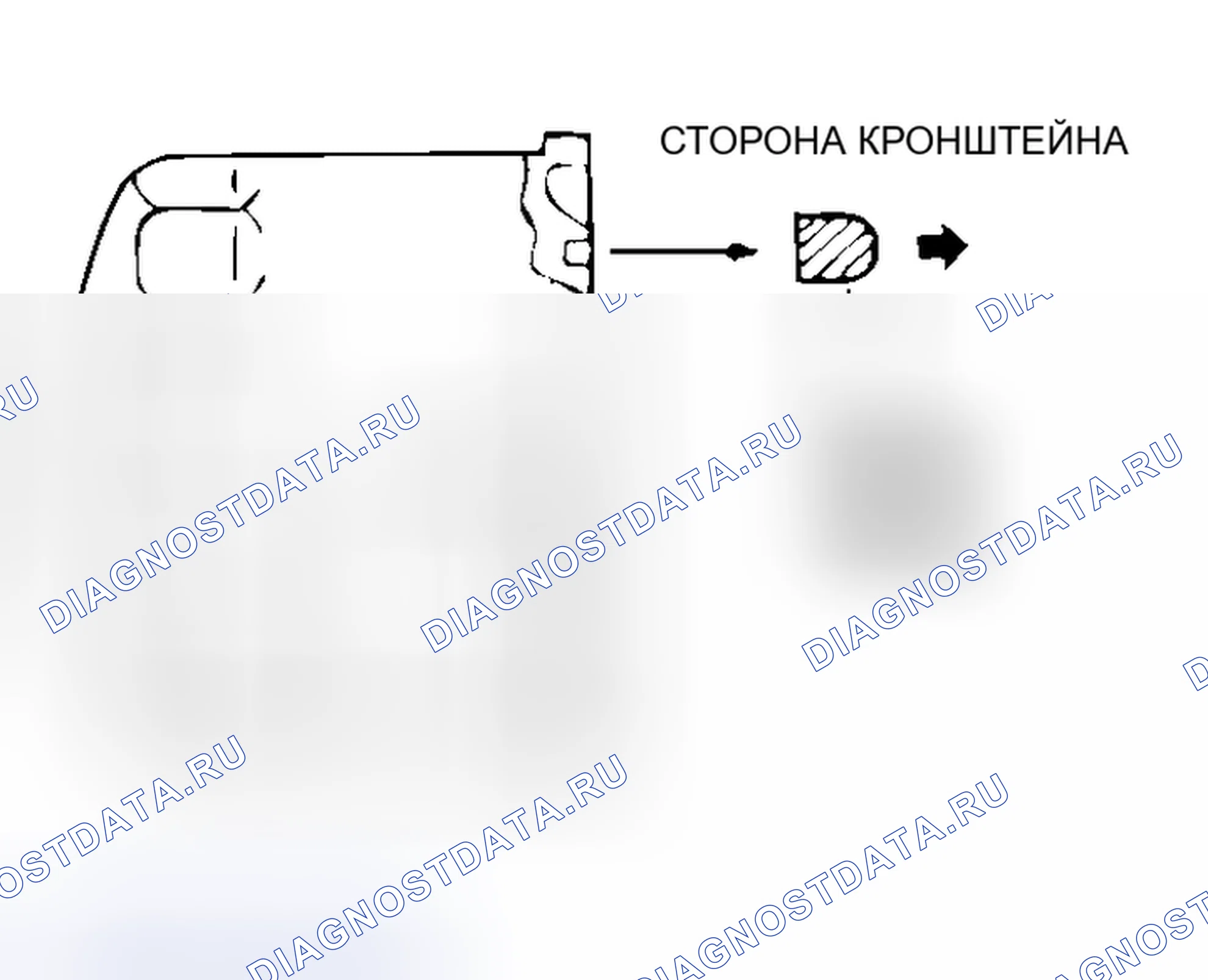 Рис. 239: > > М < < МОНТАЖ МАСЛЯНОГО ФИЛЬТРА. Mitsubishi Lancer IX рестайлинг
