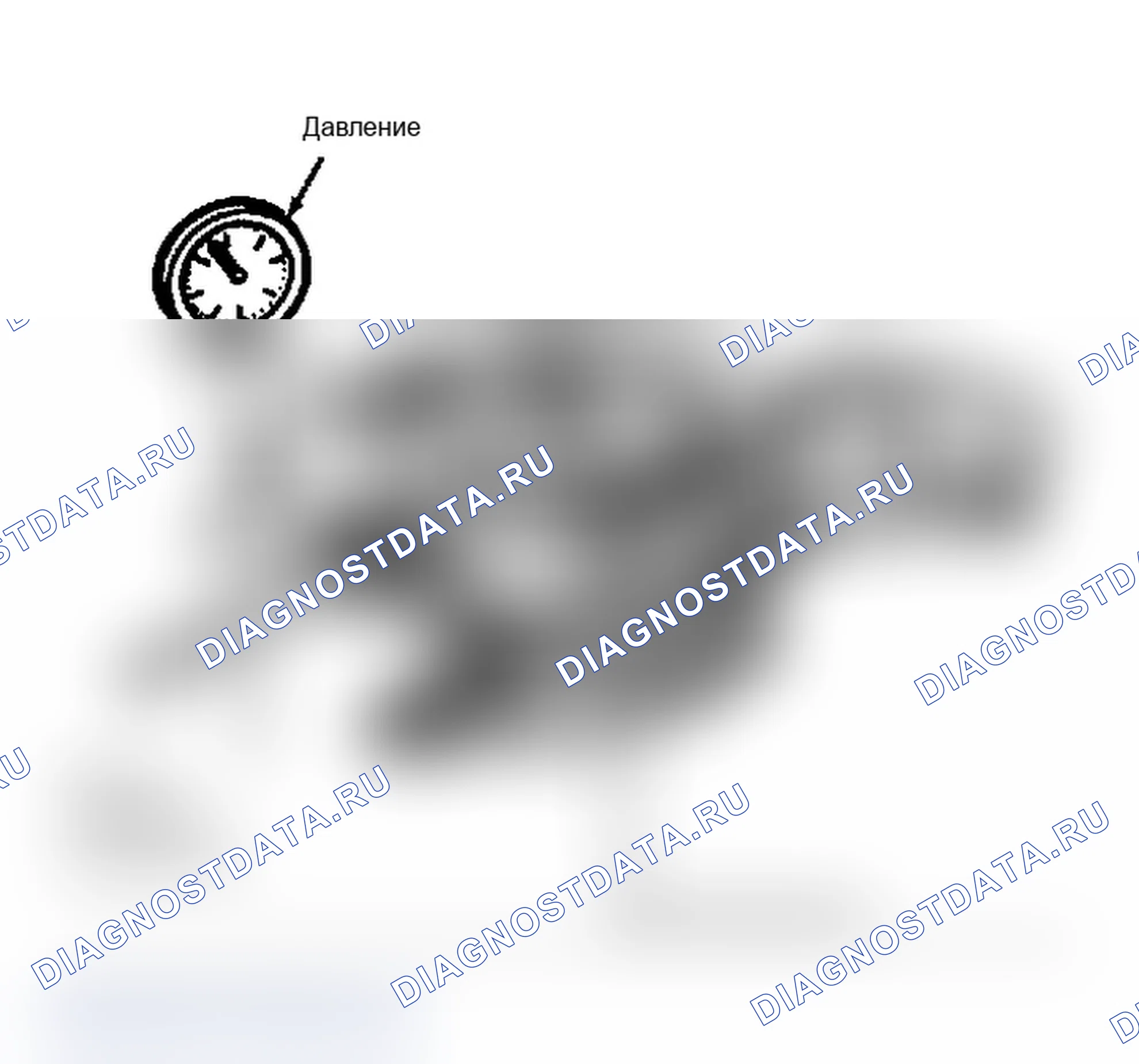 Рис. 381: DR39 (4 из 10) - Подключение манометра к обратной линии. Dodge Dakota Shelby 